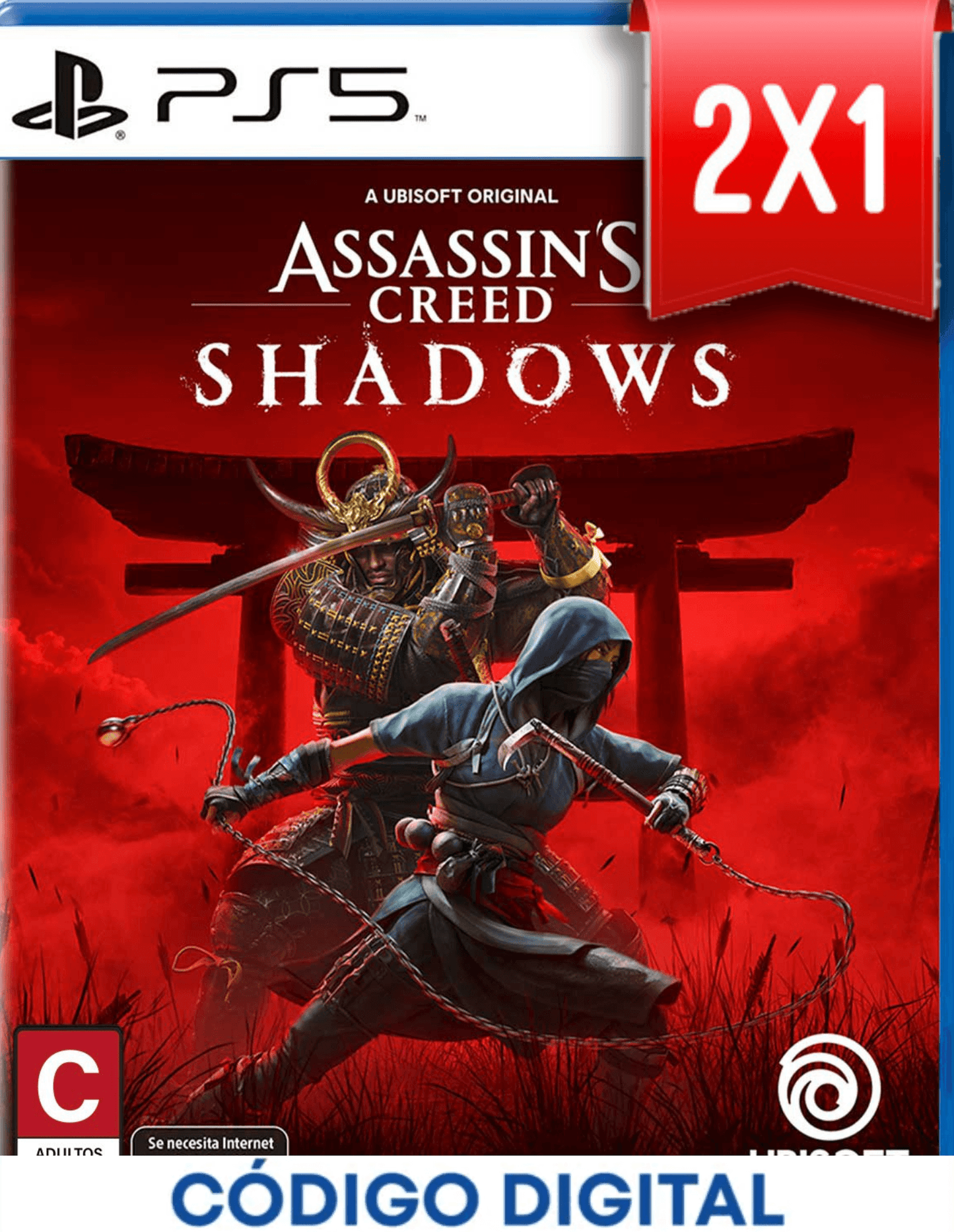 Assassins Creed Shadows PS5 [Codigo Digital]