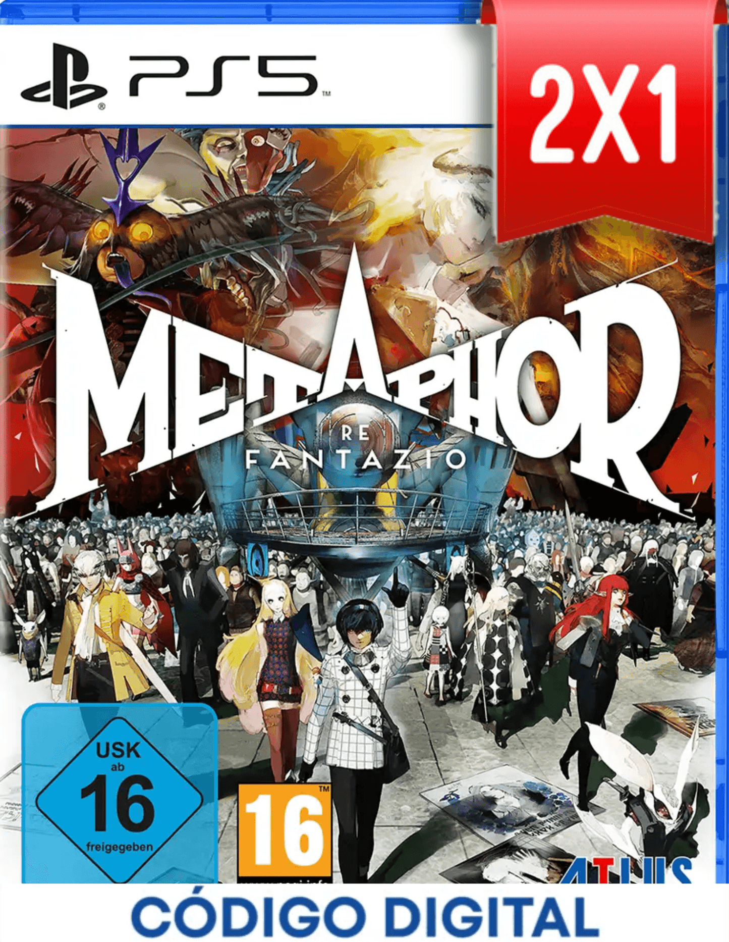 Metaphor Refantazio PS5 [Codigo Digital]