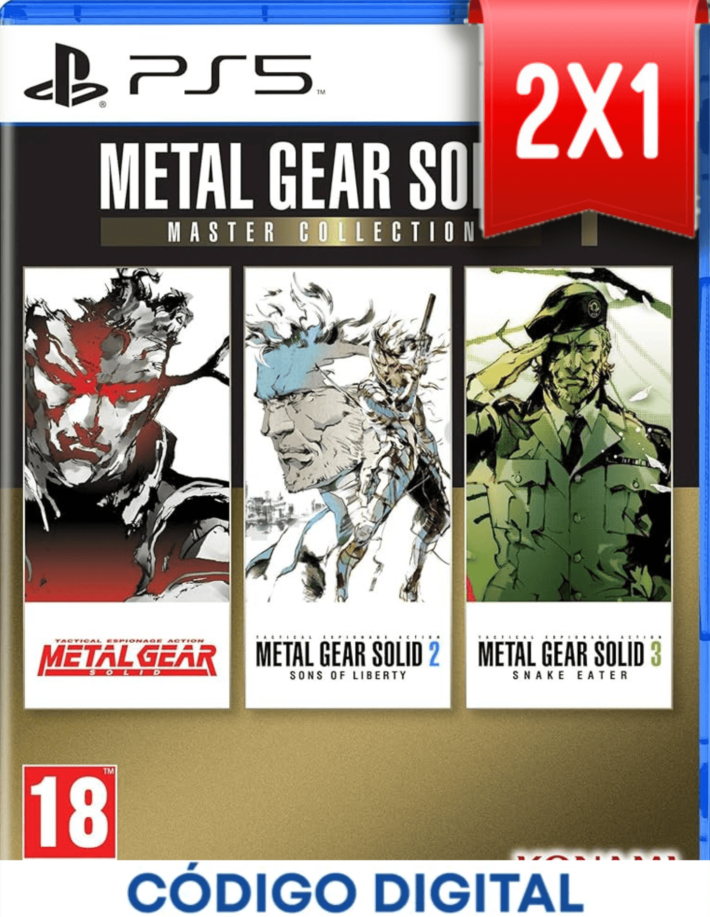 Metal Gear Solid Master Collection PS5 [Codigo Digital]
