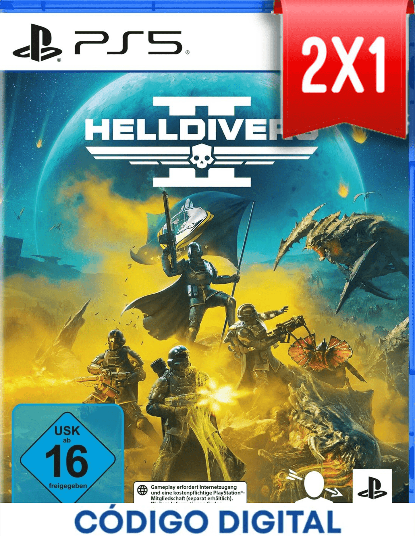 Helldivers 2 PS5 [Codigo Digital]