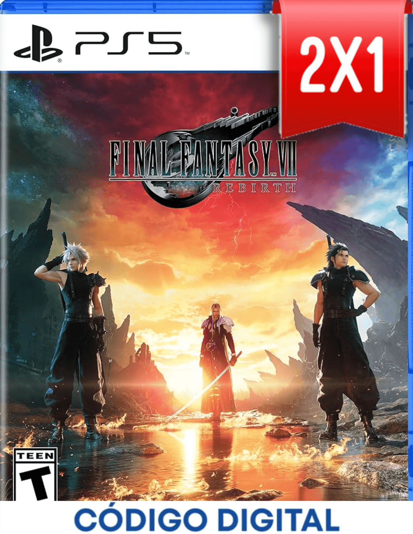 Final Fantasy 7 Rebirth PS5 [Codigo Digital]