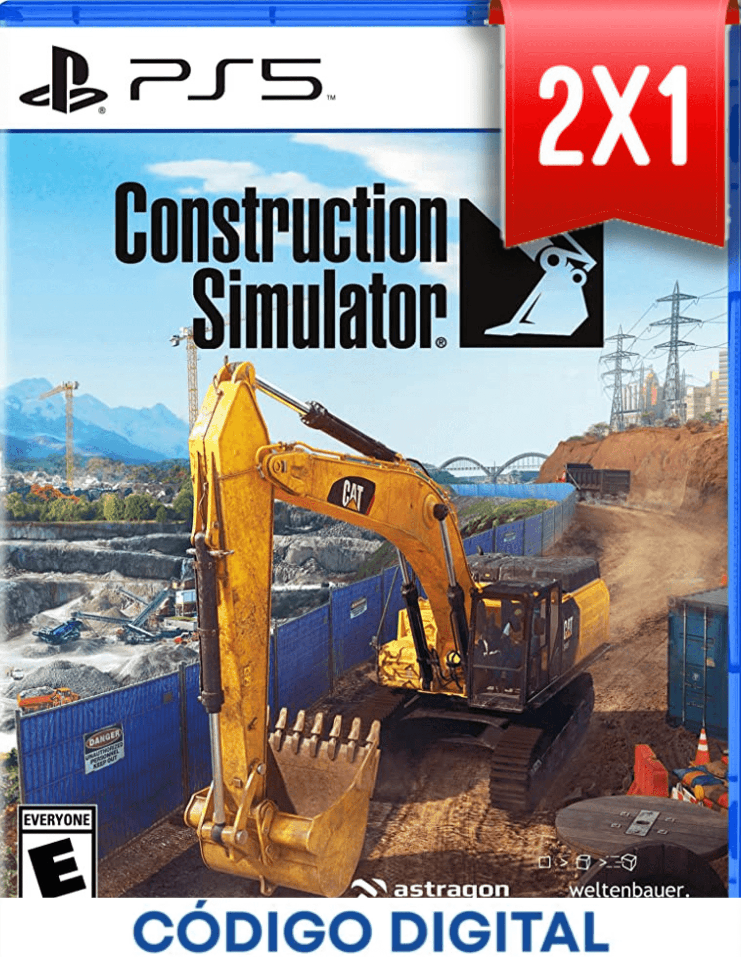 Construction Simulator PS5 [Codigo Digital]