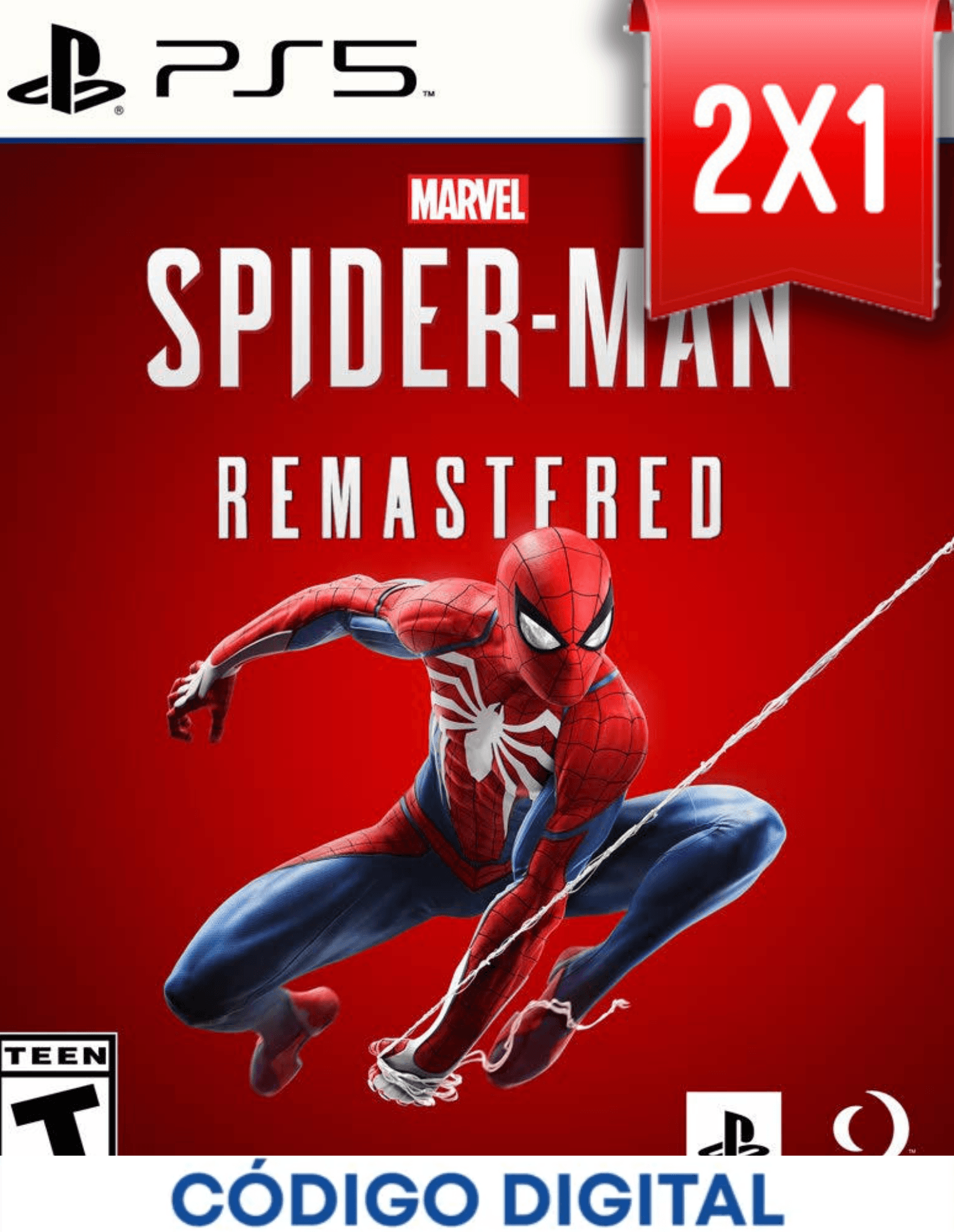 Marvel Spider-Man PS5 [Codigo Digital]