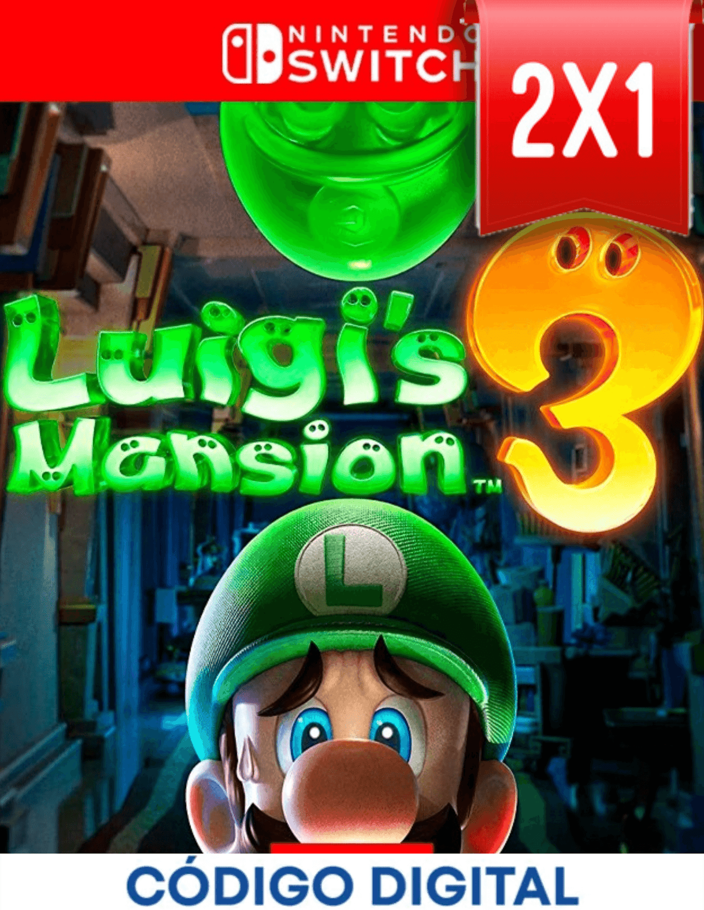 Luigis Mansion 3 Switch [Codigo Digital]