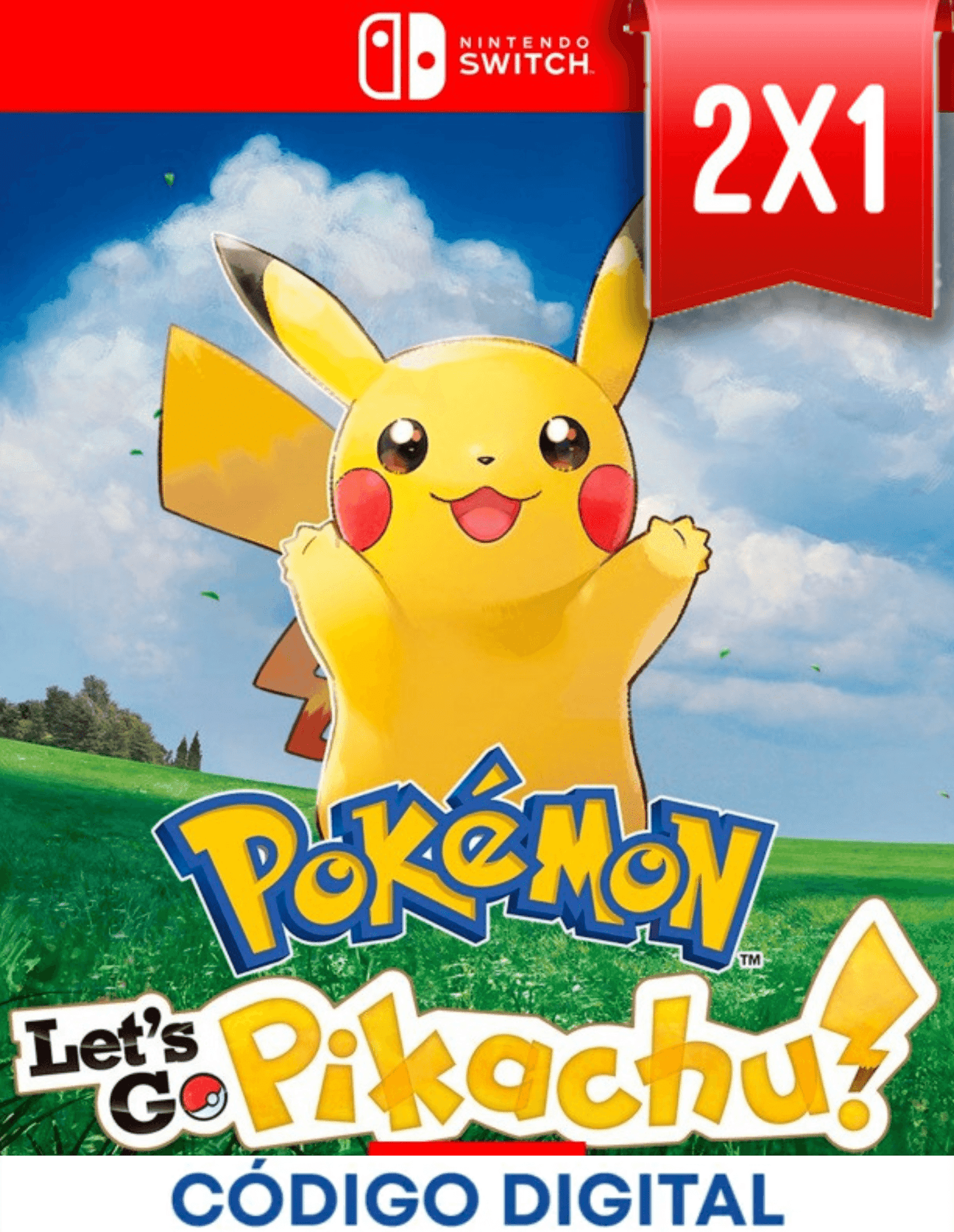 Pokemon Lets Go Pikachu Switch [Codigo Digital]