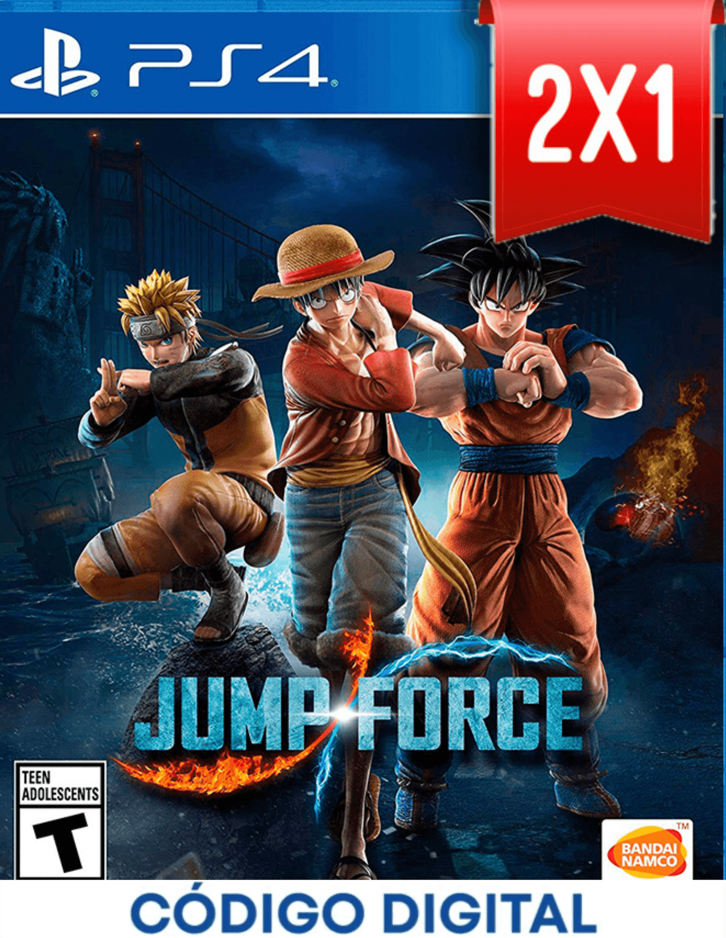 Jump Force PS4 [Codigo Digital]