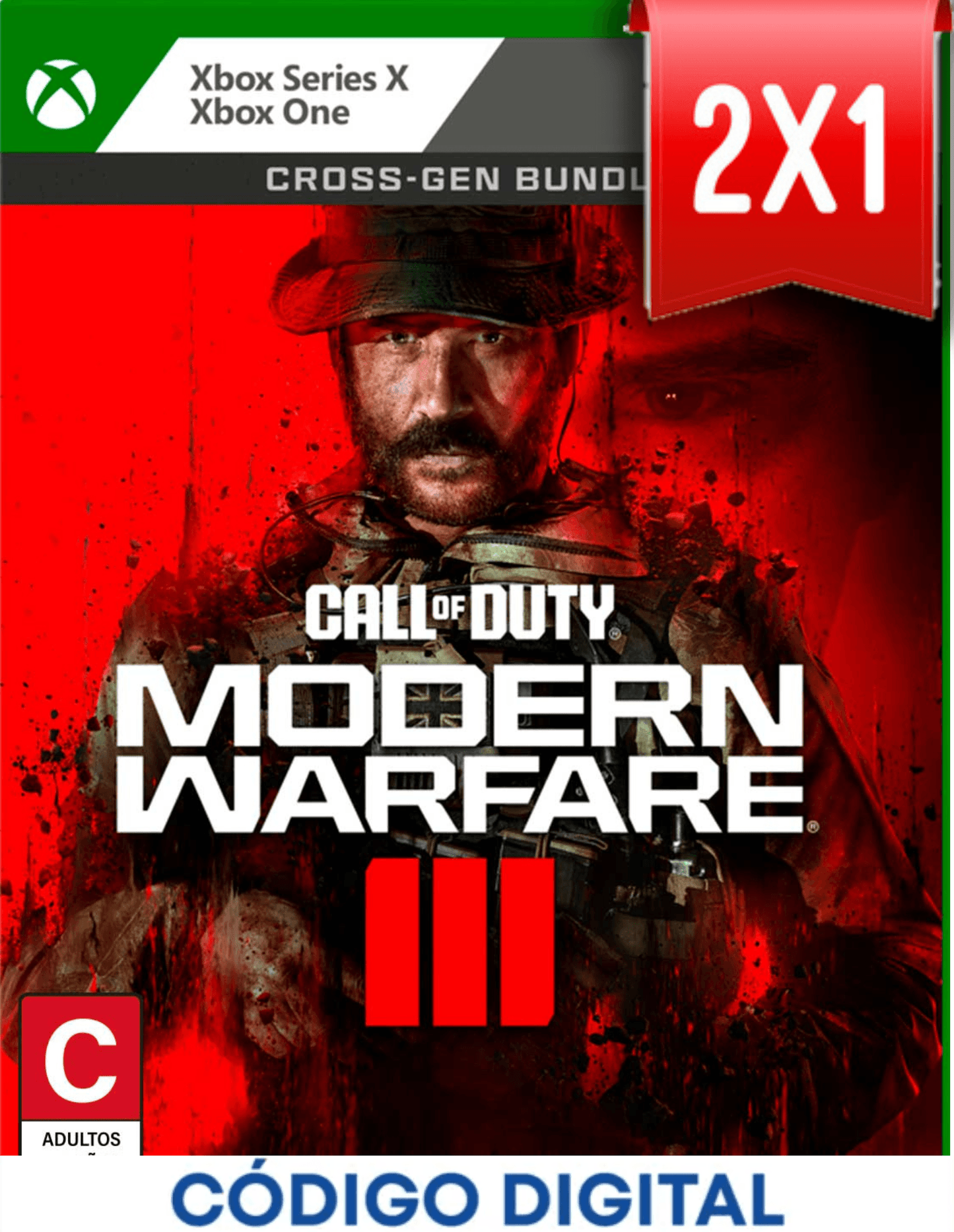 Call Of Duty Modern Warfare 3 Xbox [Codigo Digital]