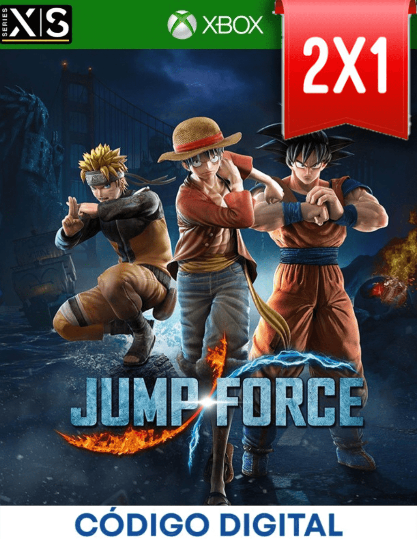 Jump Force Xbox [Codigo Digital]