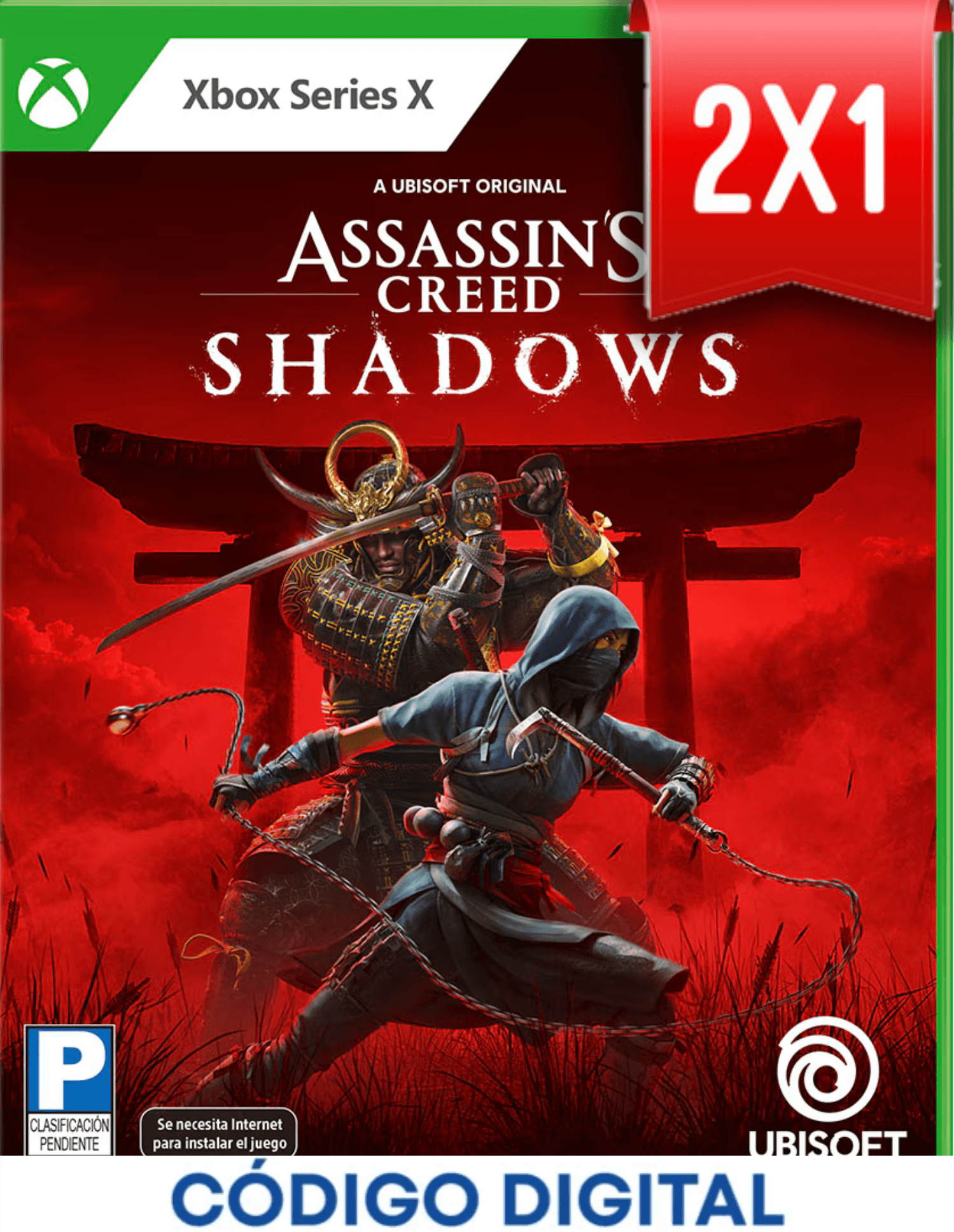 Assassins Creed Shadows Xbox [Codigo Digital]