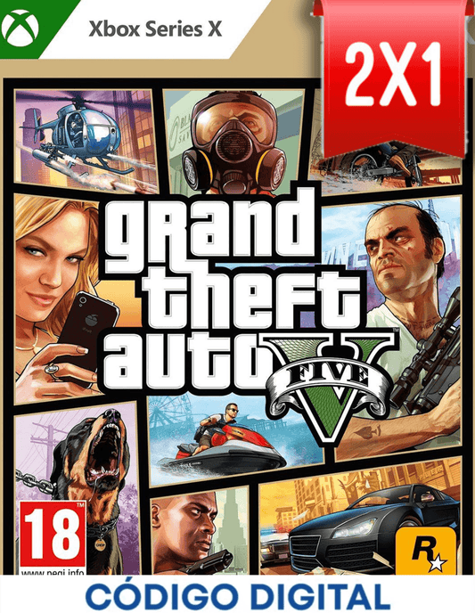 Grand Theft Auto V Xbox [Codigo Digital]