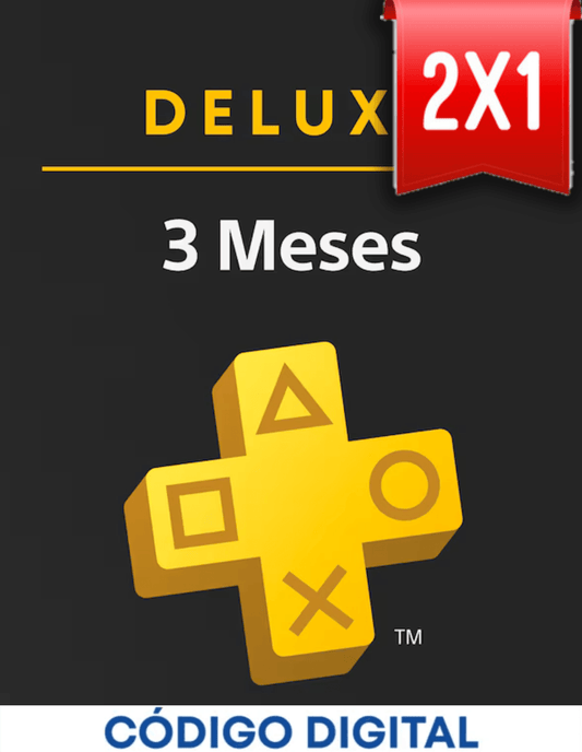 3 Meses PSN Plus Deluxe [Codigo Digital]