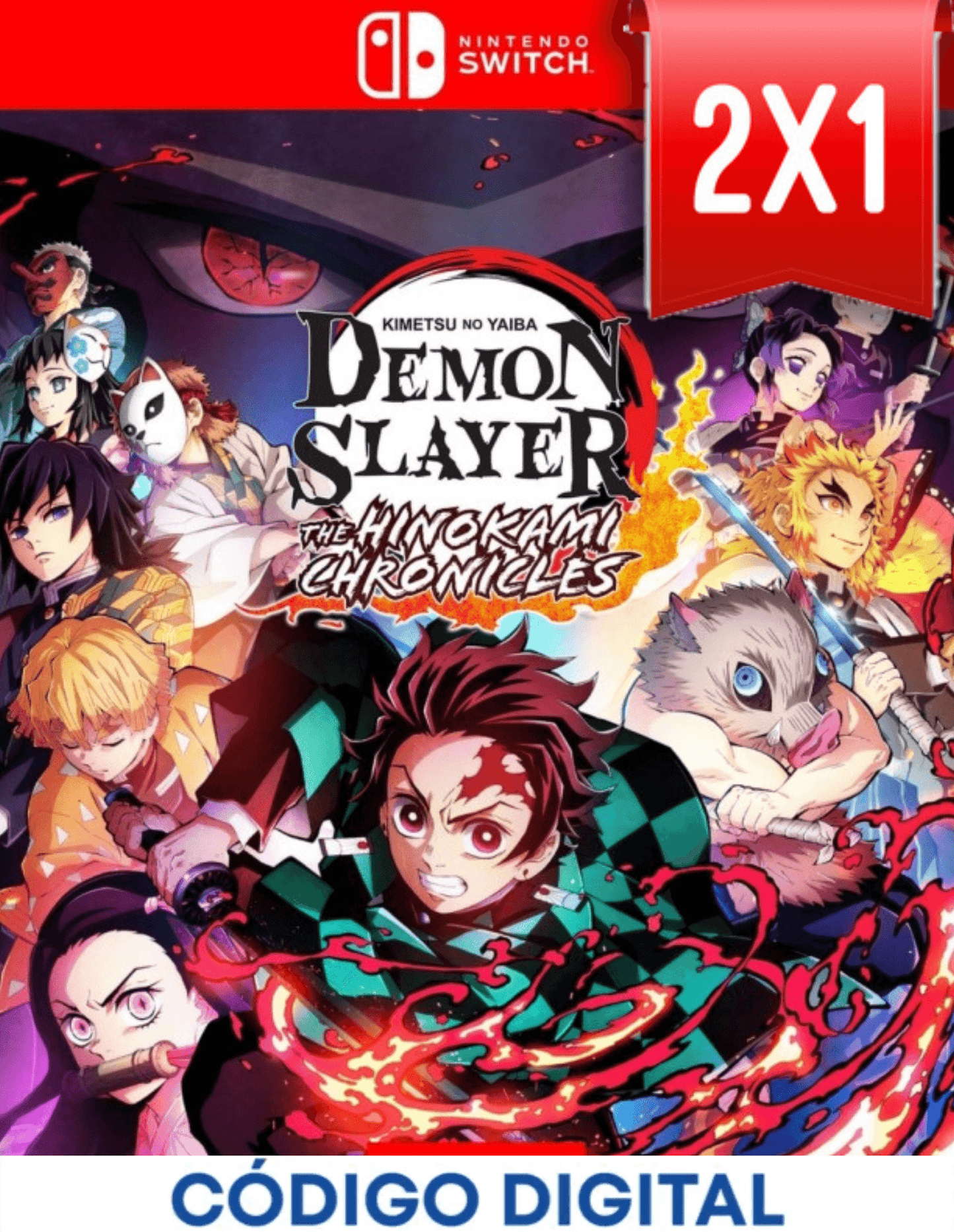 Demon Slayer Hinokami  Chronicles Switch [Codigo Digital]