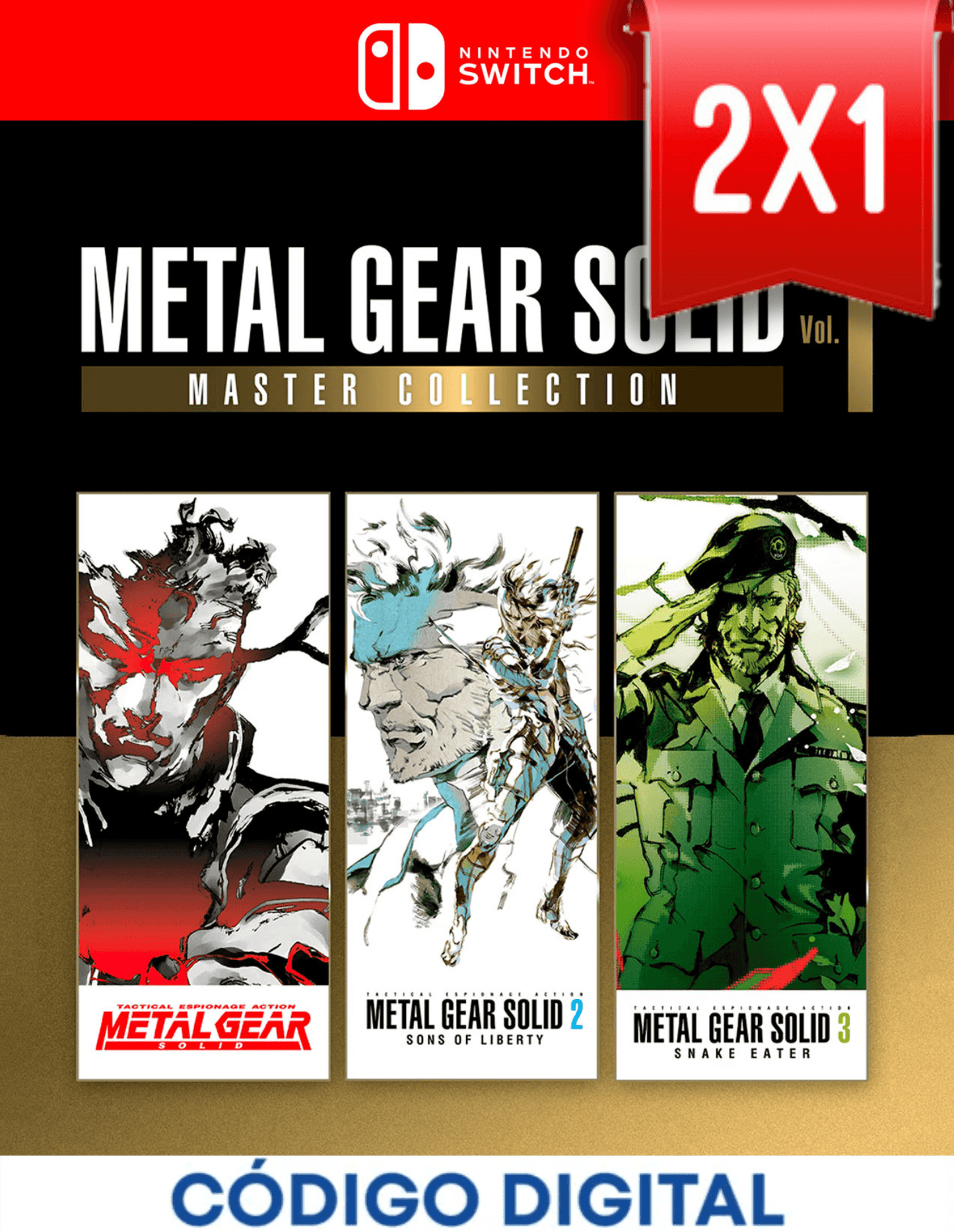 Metal Gear Solid Master Collection Switch [Codigo Digital]