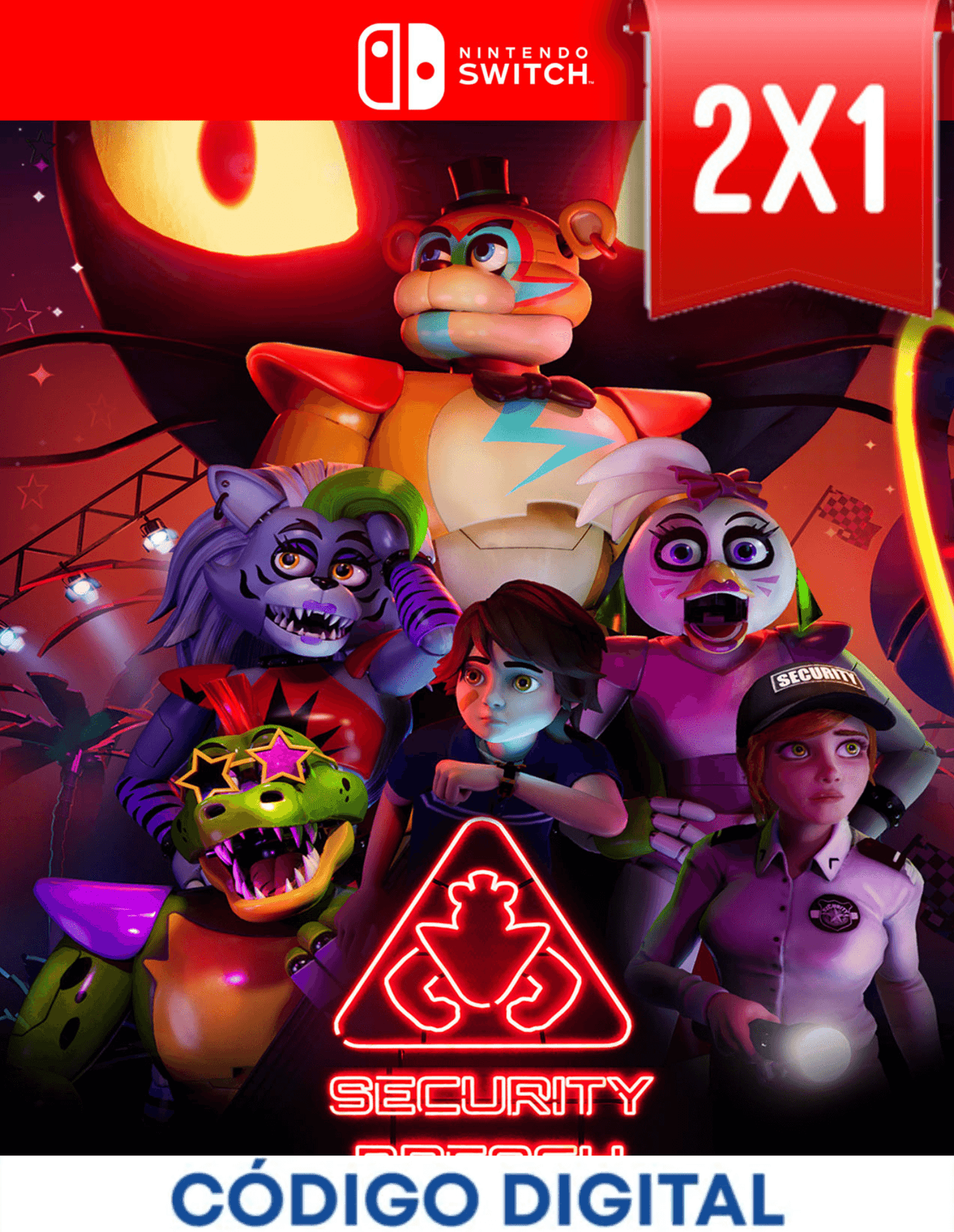 FNAF Security Breach Switch [Codigo Digital]