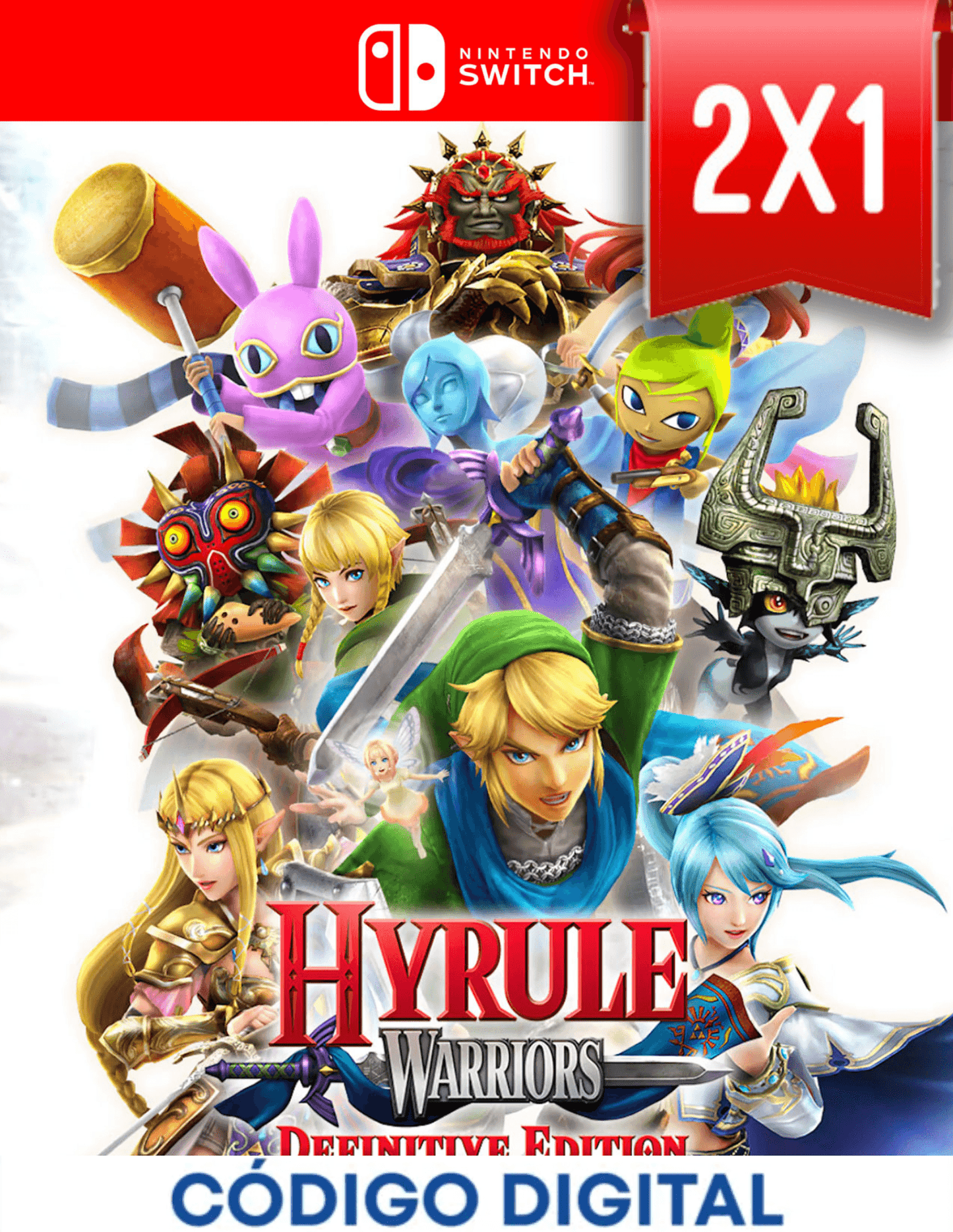 Hyrule Warriors Switch [Codigo Digital]