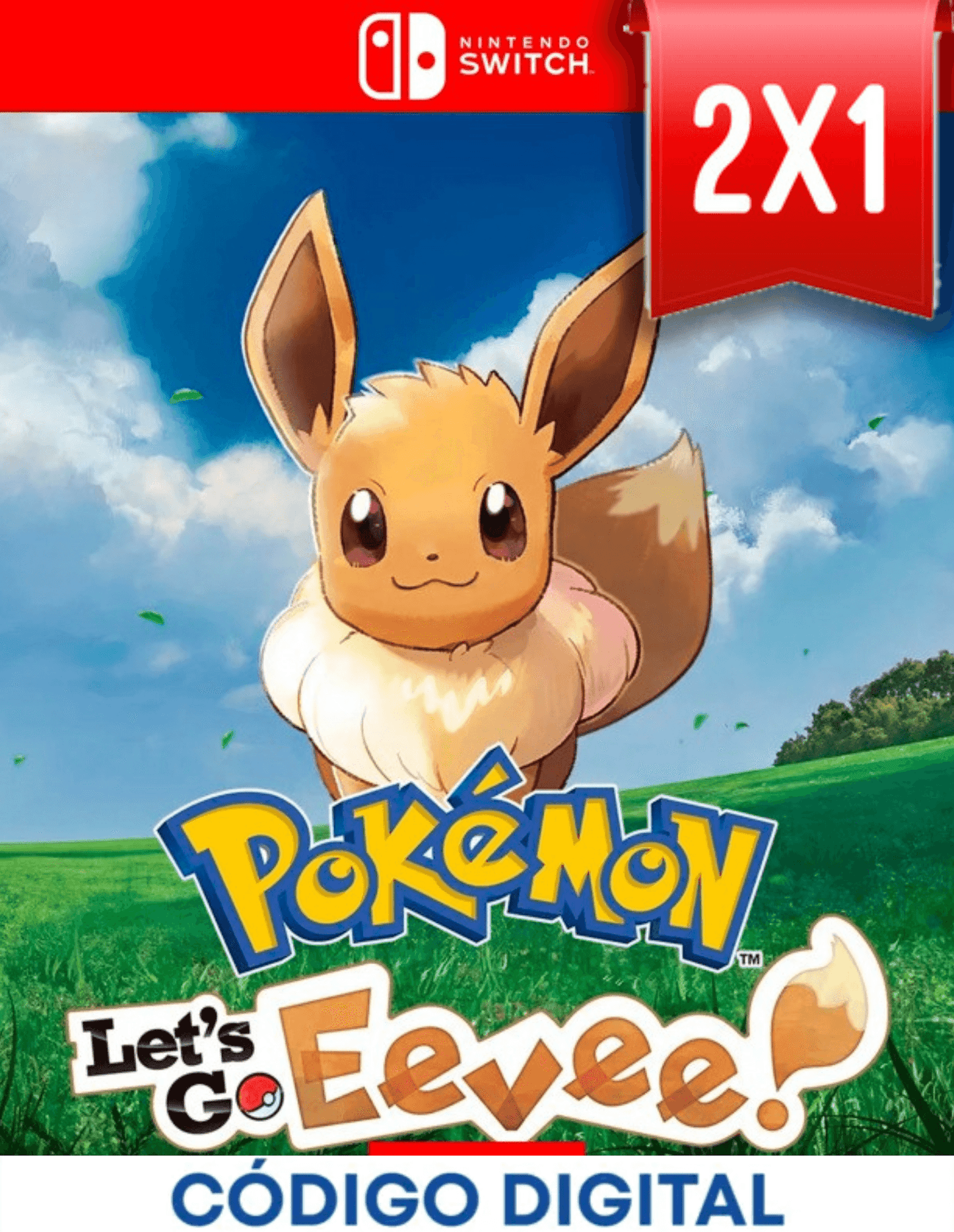 Pokemon Lets Go Eevee Switch [Codigo Digital]