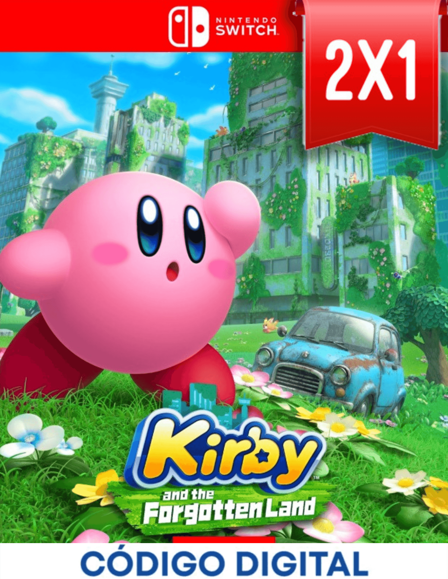 Kirby And The Forgotten Land Switch [Codigo Digital]