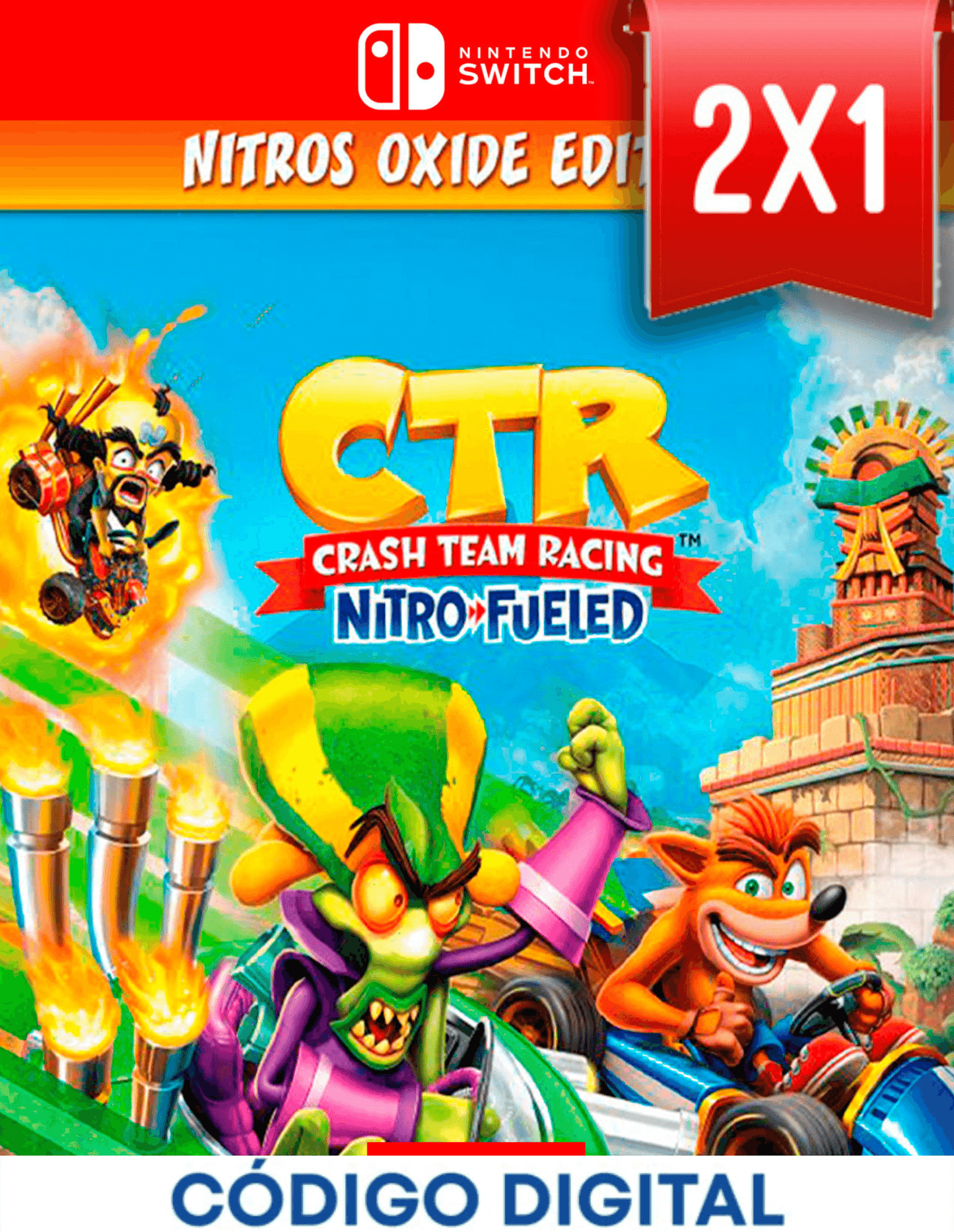 Crash CTR Switch [Codigo Digital]