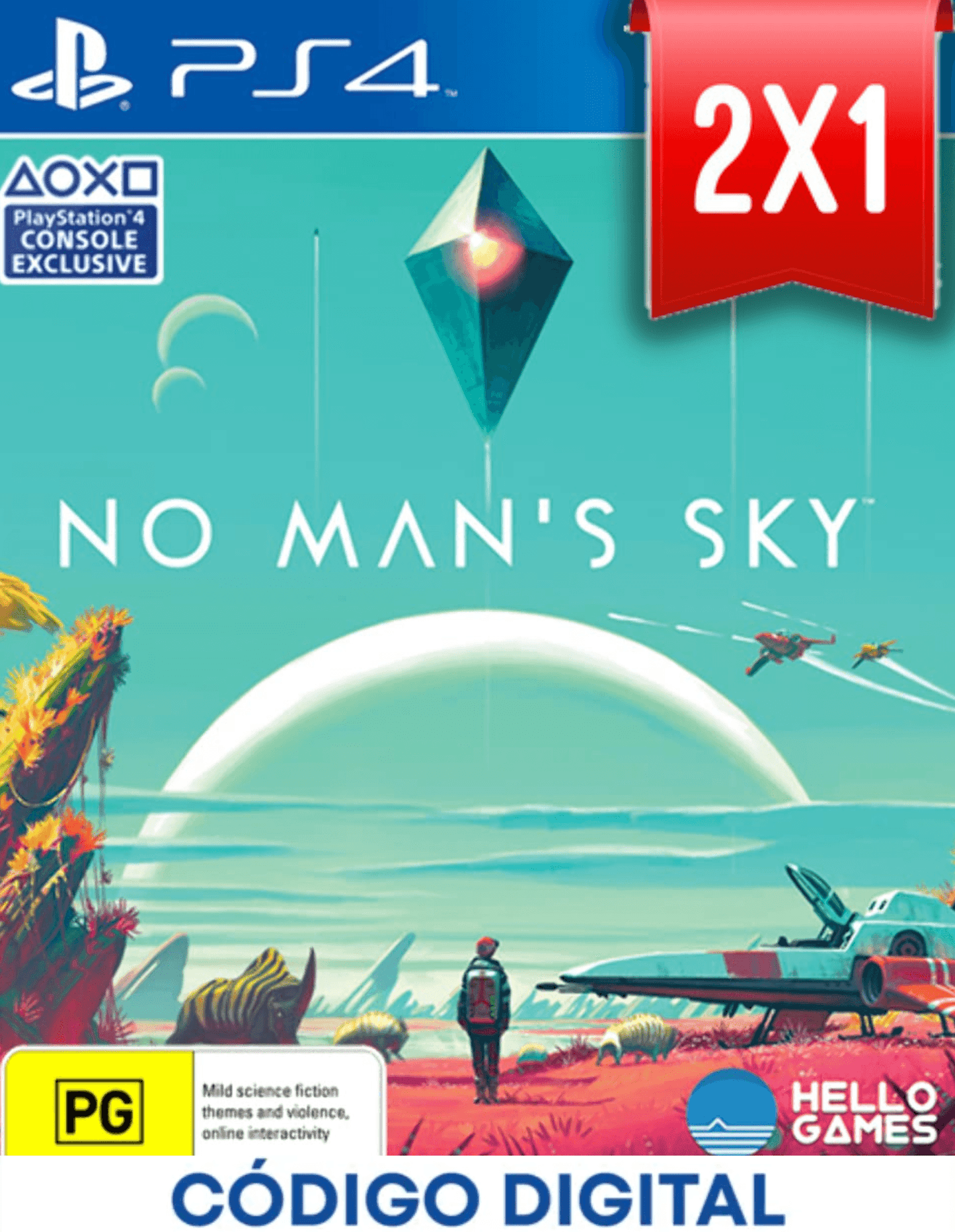 No Mans Sky PS4 [Codigo Digital]