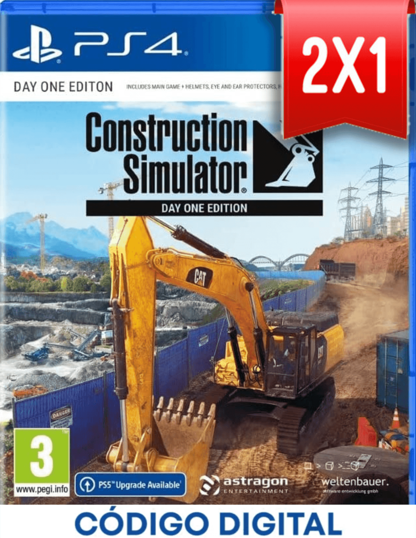 Construction Simulator PS4 [Codigo Digital]