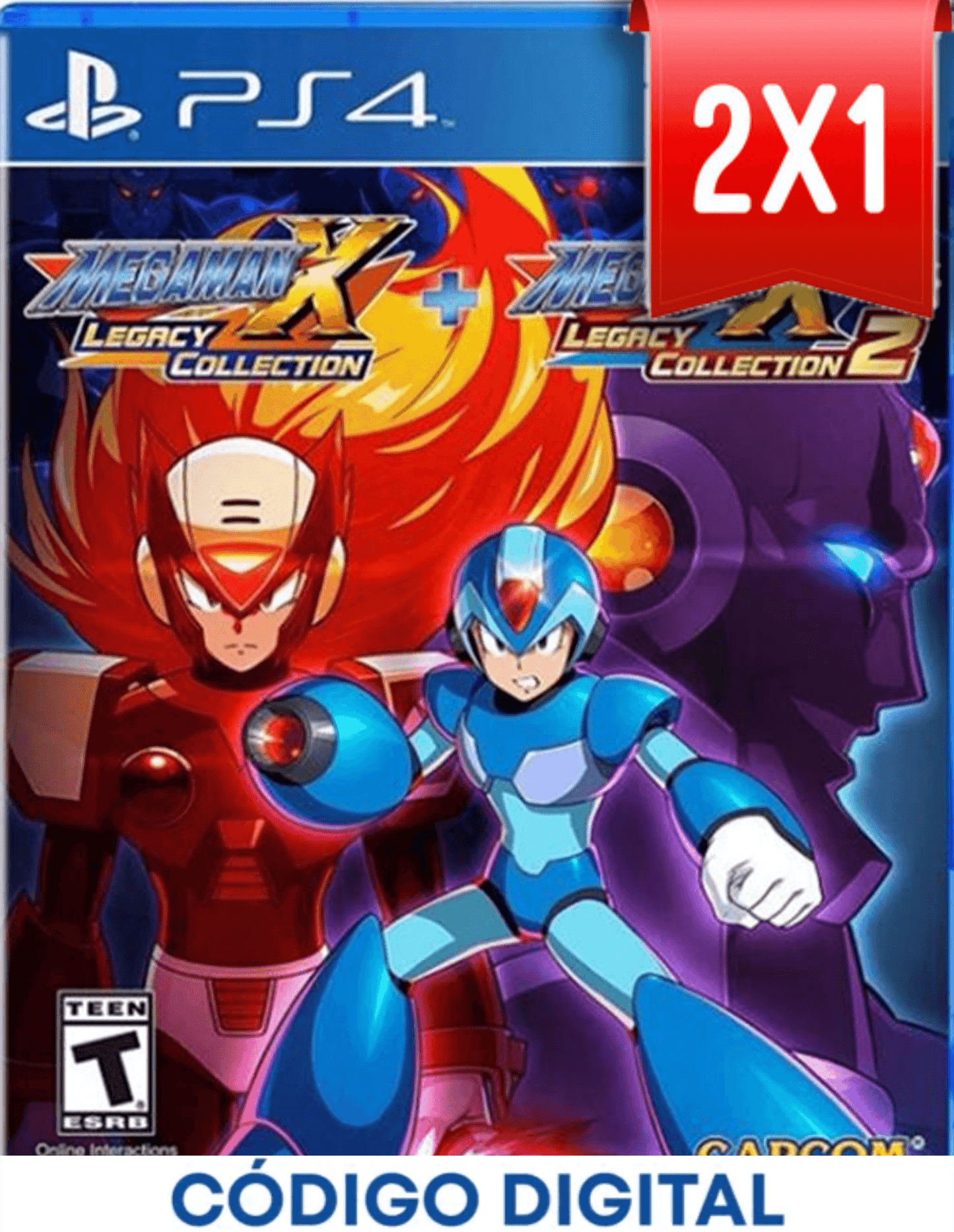 Megaman X Collection PS4 [Codigo Digital]