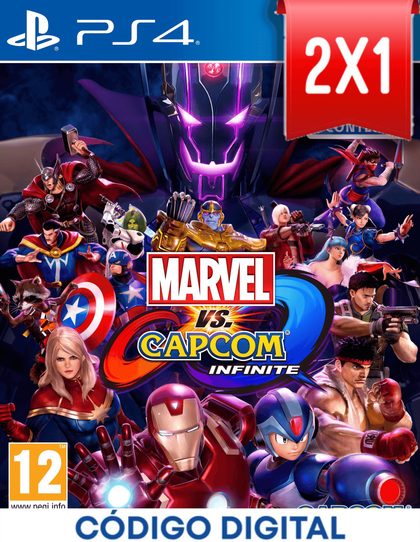 Marvel Vs Capcom Infinite PS4 [Codigo Digital]