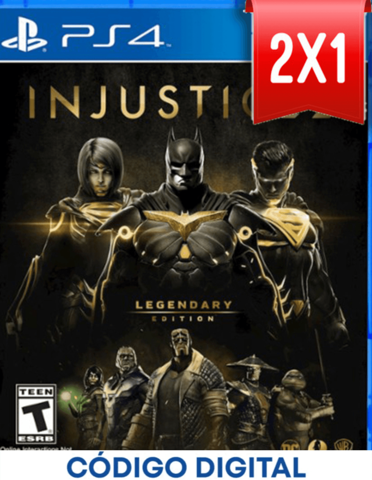 Injustice 2 PS4 [Codigo Digital]