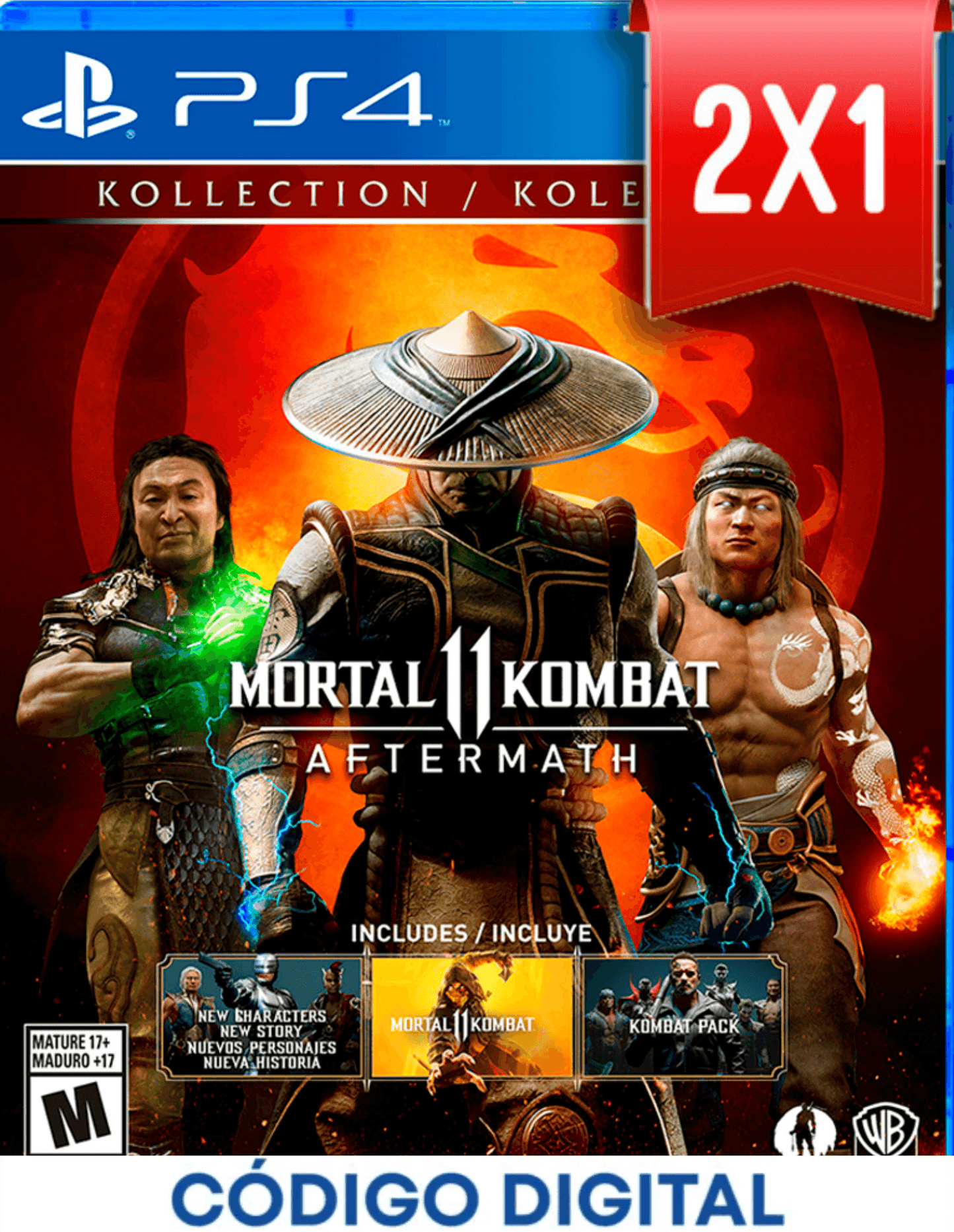 Mortal Kombat 11 PS4 [Codigo Digital]
