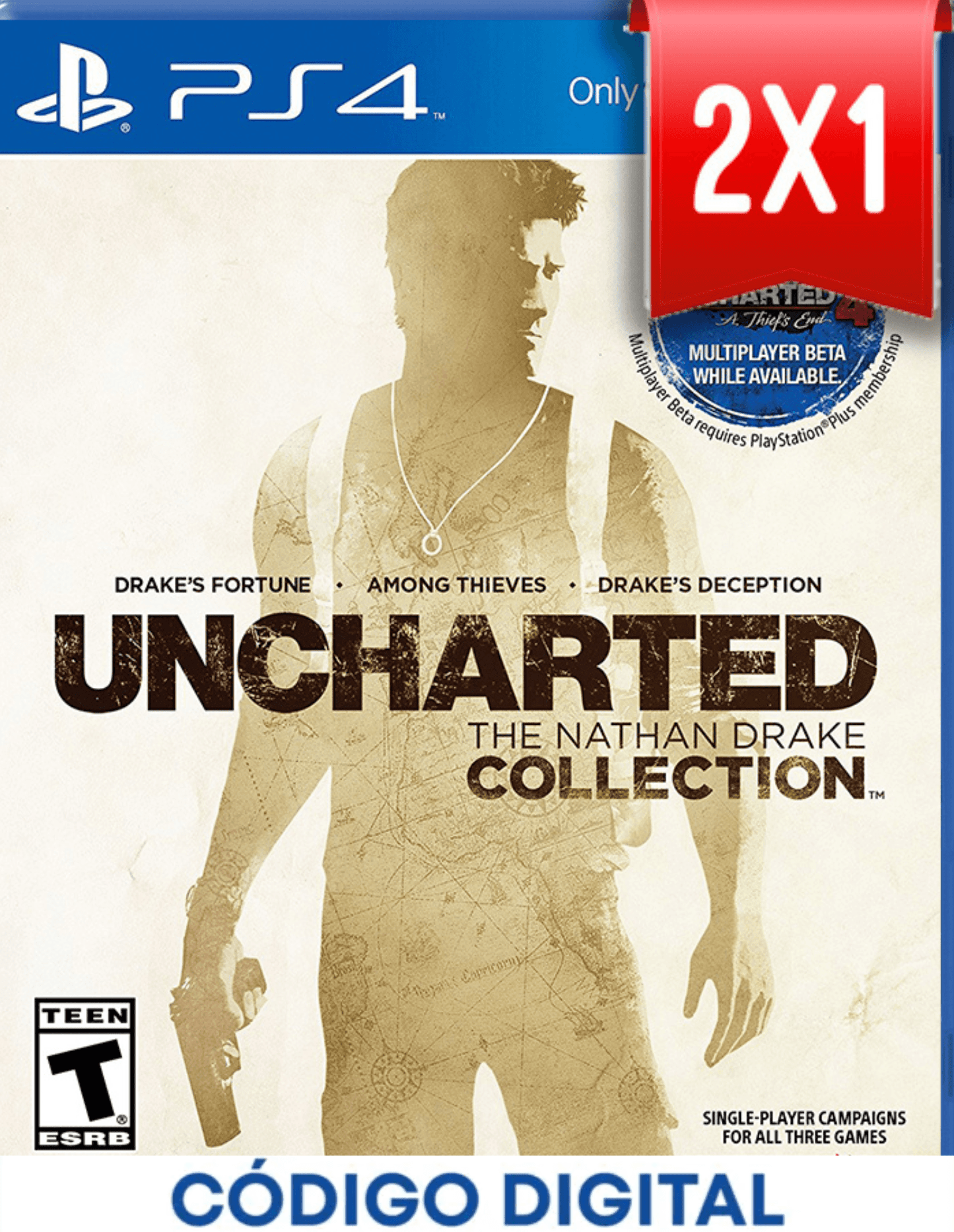 Uncharted The Nathan Drake Collection PS4 [Codigo Digital]