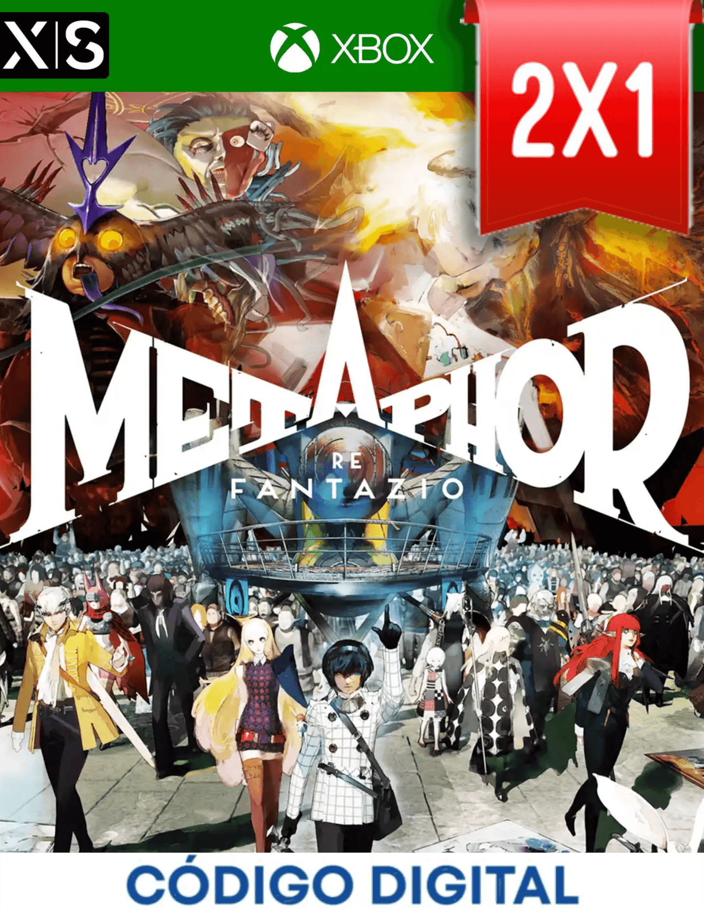 Metaphor Refantazio Xbox [Codigo Digital]