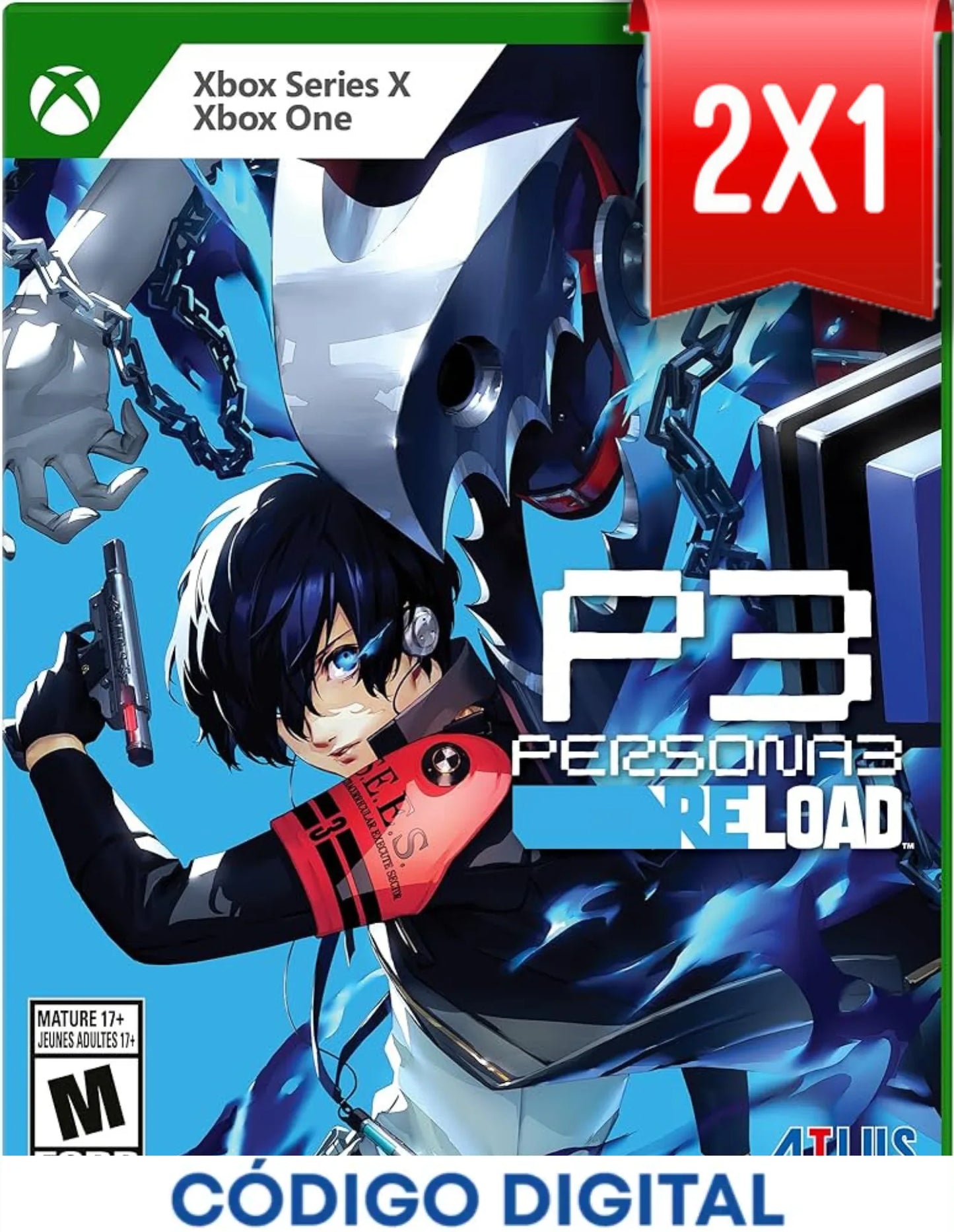 Persona 3 Reload Xbox [Codigo Digital]