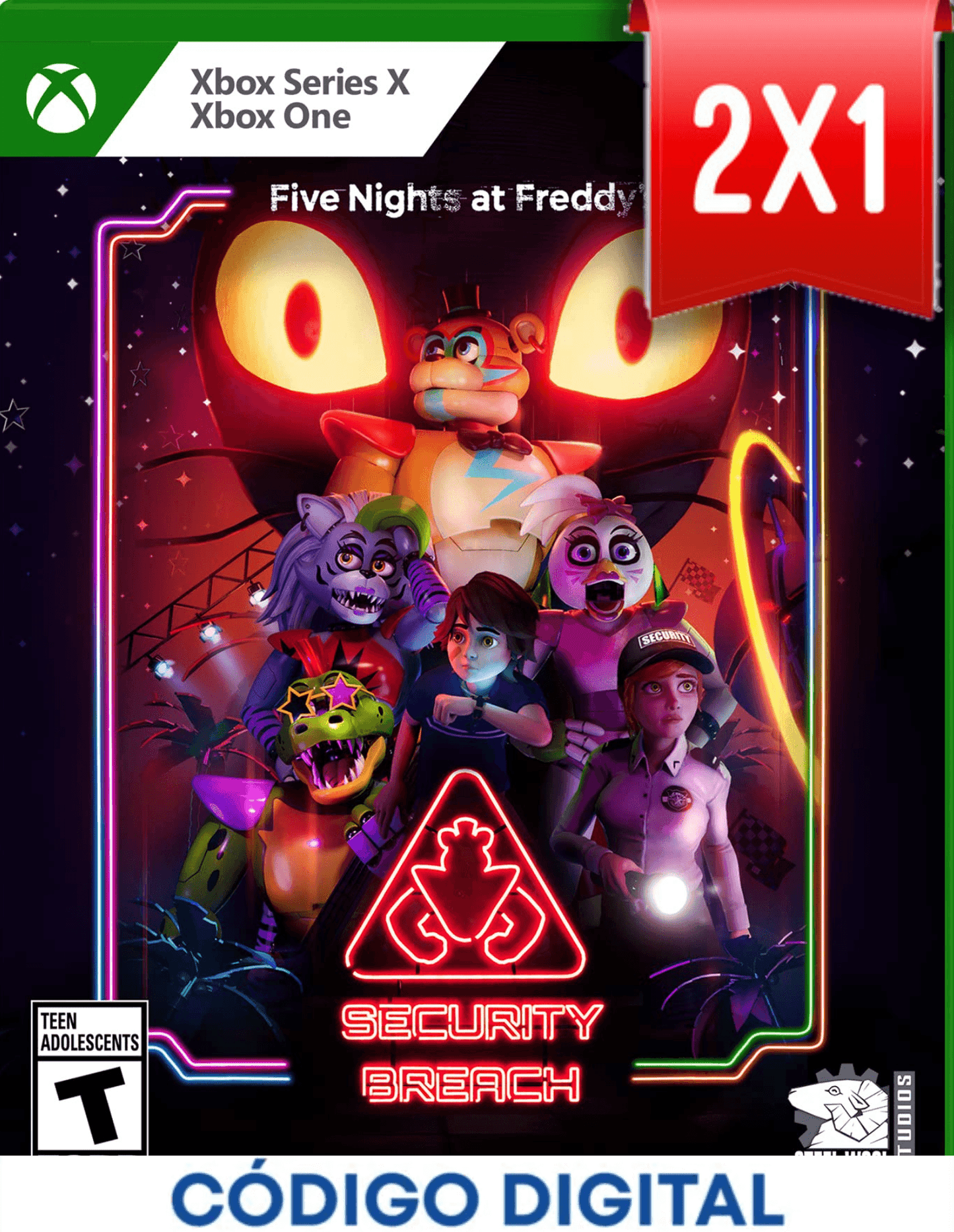 FNAF Security Breach Xbox [Codigo Digital]