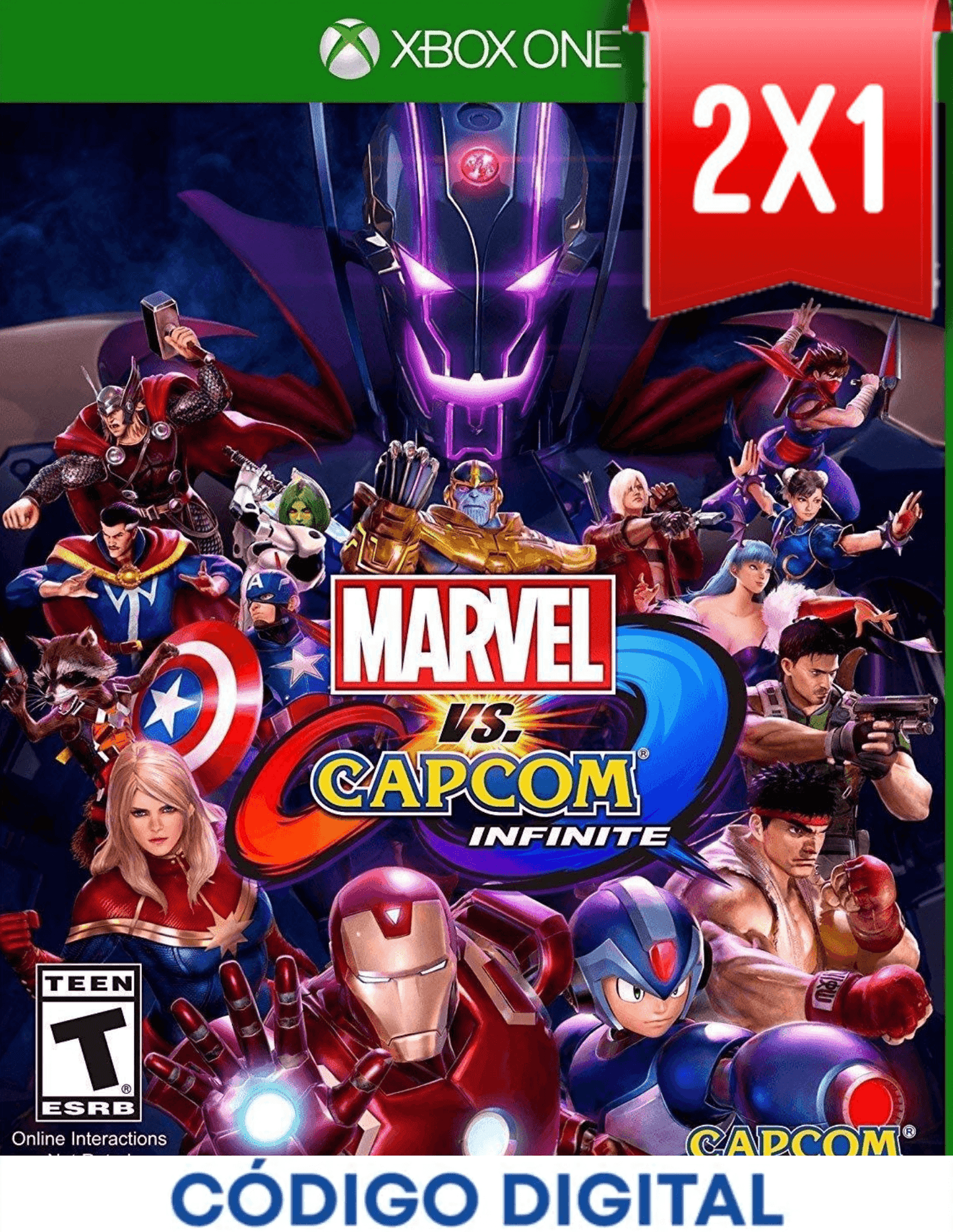 Marvel Vs Capcom Infinite Xbox [Codigo Digital]
