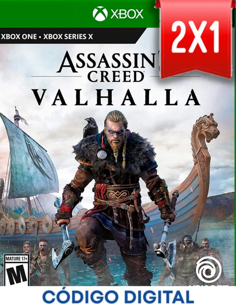 Assassins Creed Valhalla Xbox [Codigo Digital]