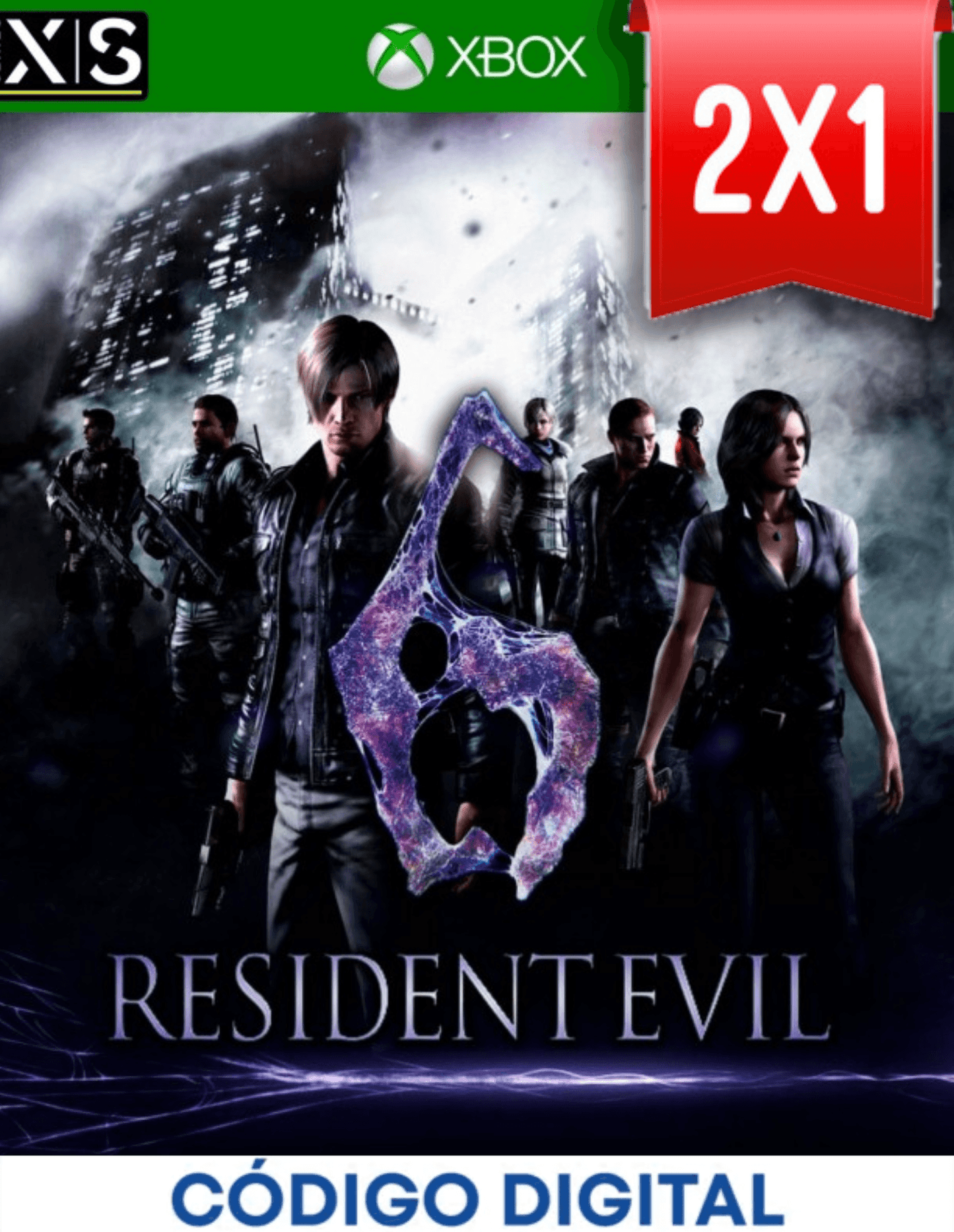 Resident Evil 6 Xbox [Codigo Digital]