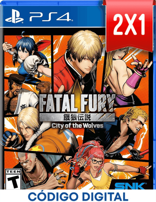 Fatal Fury Cry Of The Wolves PS4 [Codigo Digital]