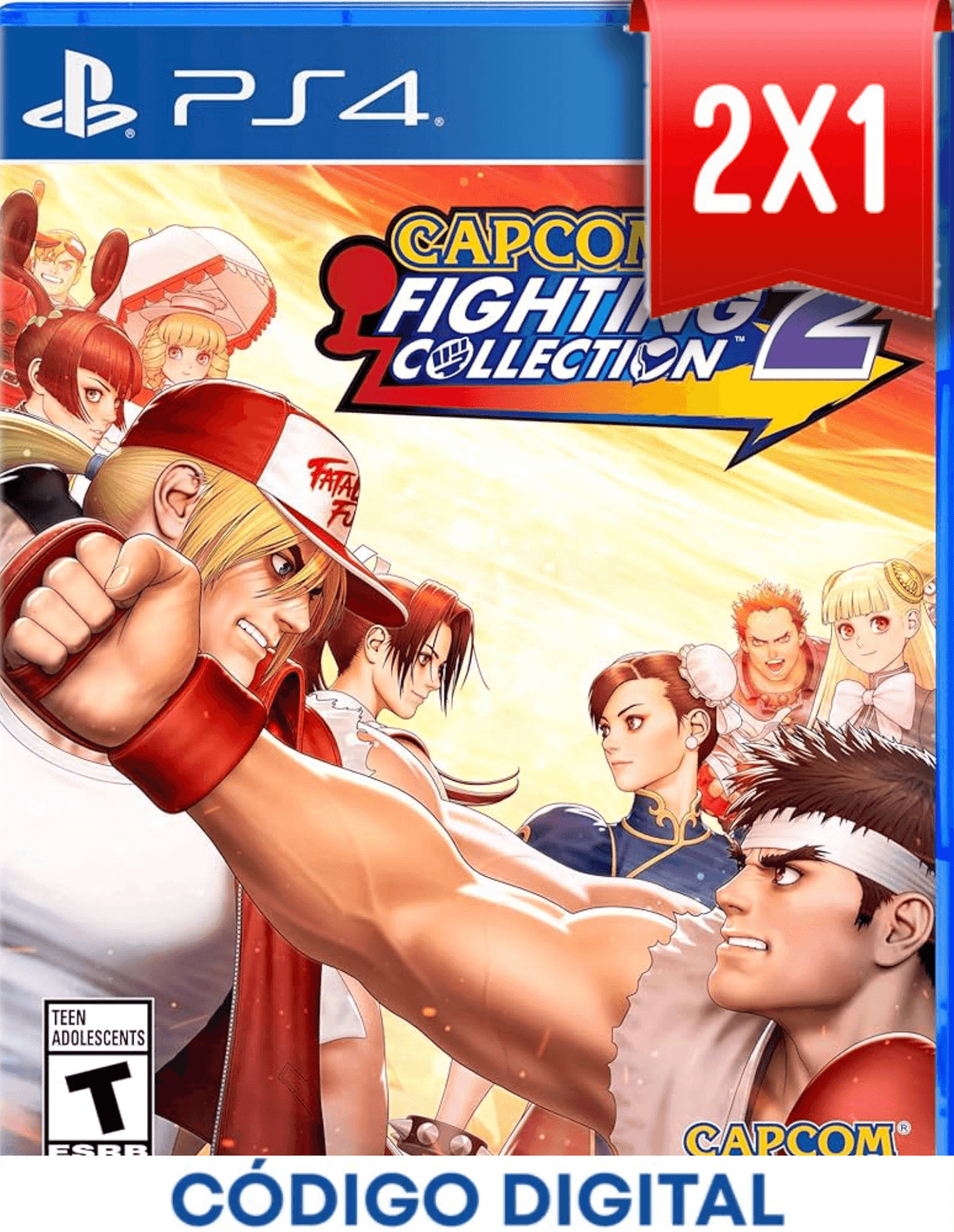 Capcom Fighting Collection 2 PS4 [Codigo Digital]