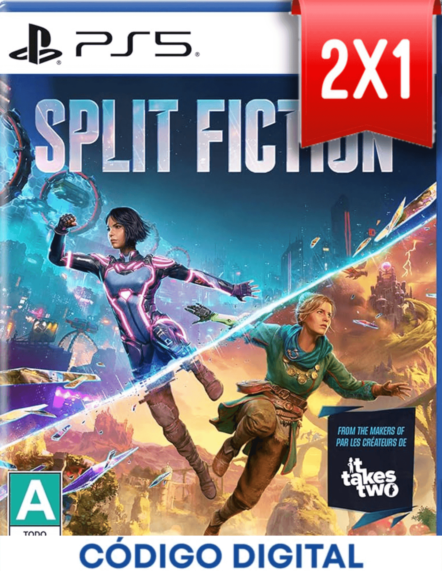 Split Fiction PS5 [Codigo Digital]