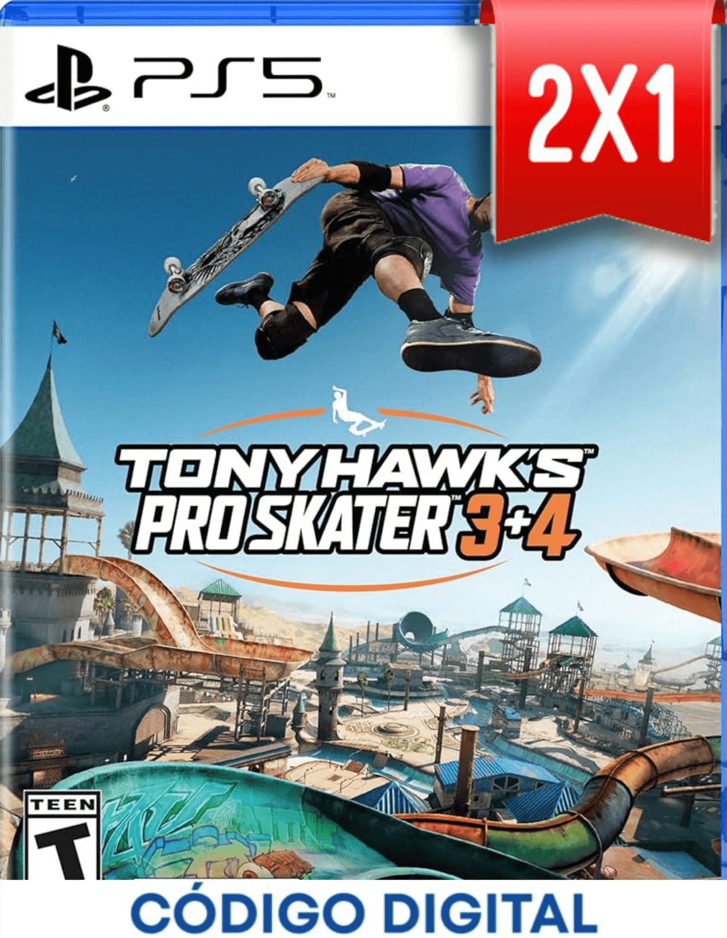 Tony Hawks Pro Skater 3+4 PS5 [Codigo Digital]
