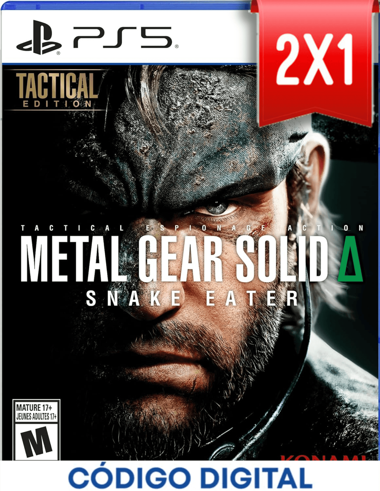 Metal Gear Solid Snake Eater PS5 [Codigo Digital]