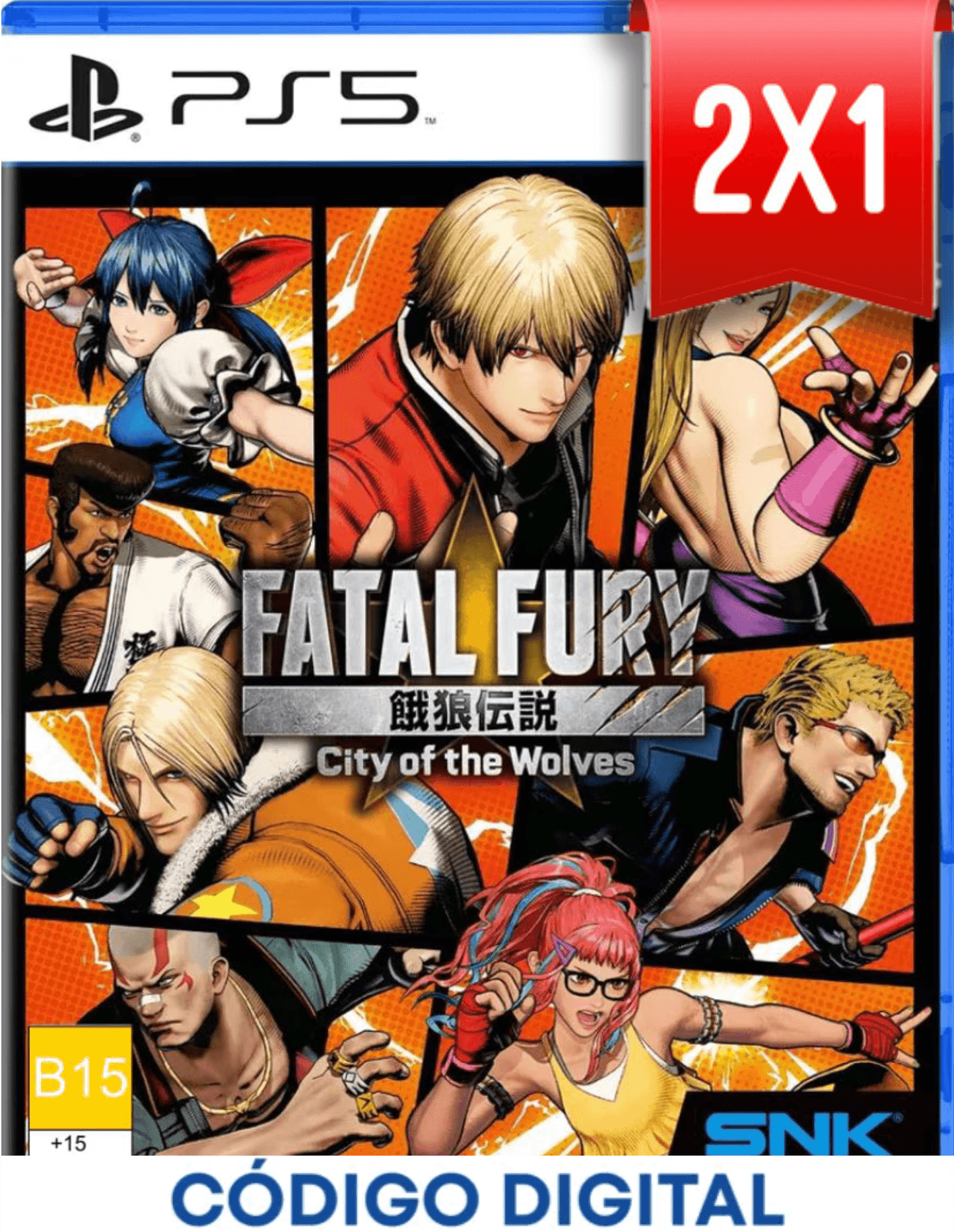 Fatal Fury City Of The Wolves PS5 [Codigo Digital]