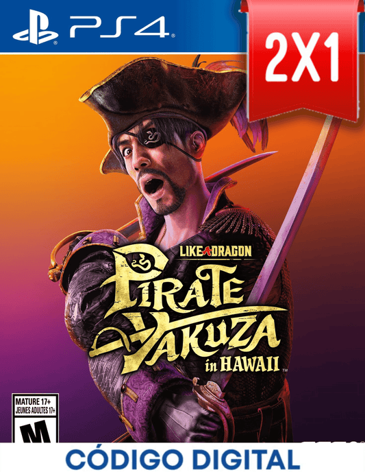 Like A Dragon Pirate Yakuza In Hawaii PS4 [Codigo Digital]