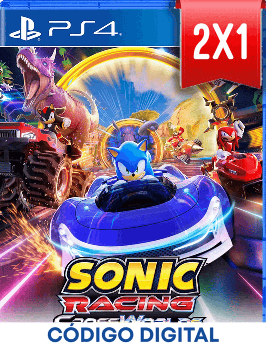 Sonic Racing CrossWorlds PS4 [Codigo Digital]