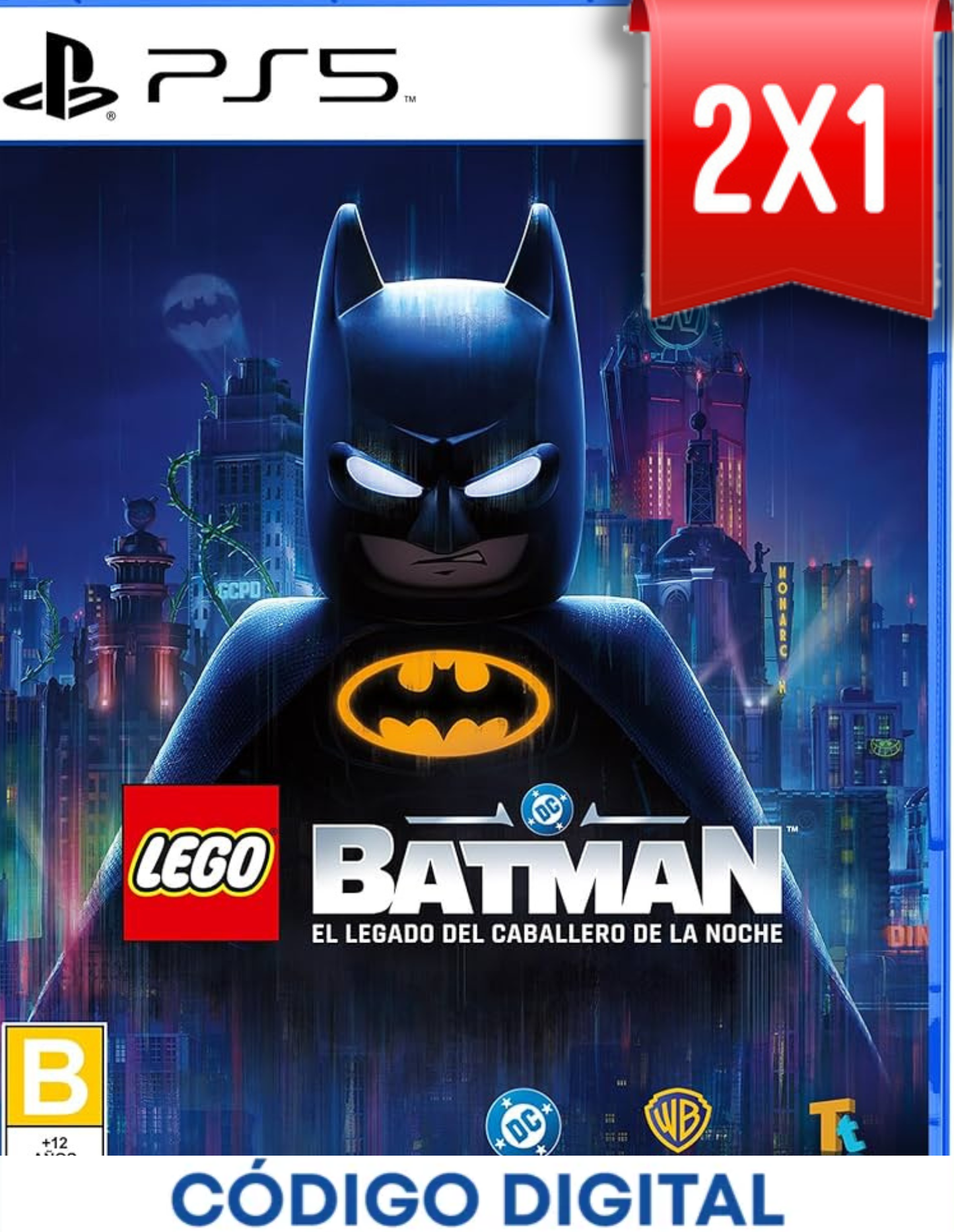Lego Batman Legacy Of The Dark Knight PS5 [Codigo Digital]