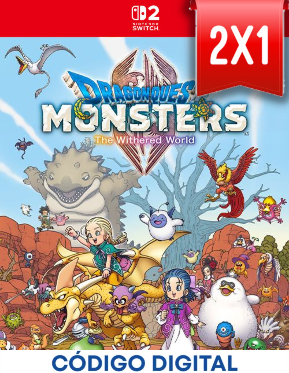 Dragon Quest Monsters: The Withered World Switch 2 [Codigo Digital]