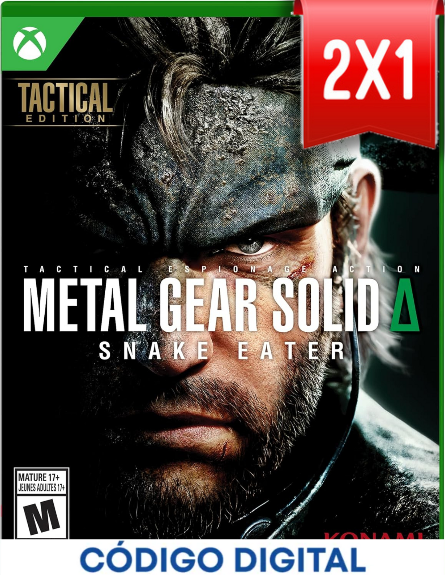 Metal Gear Solid Snake Eater Xbox [Codigo Digital]