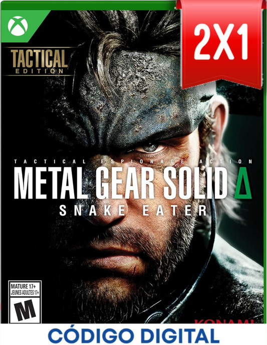 Metal Gear Solid Snake Eater Xbox [Codigo Digital]