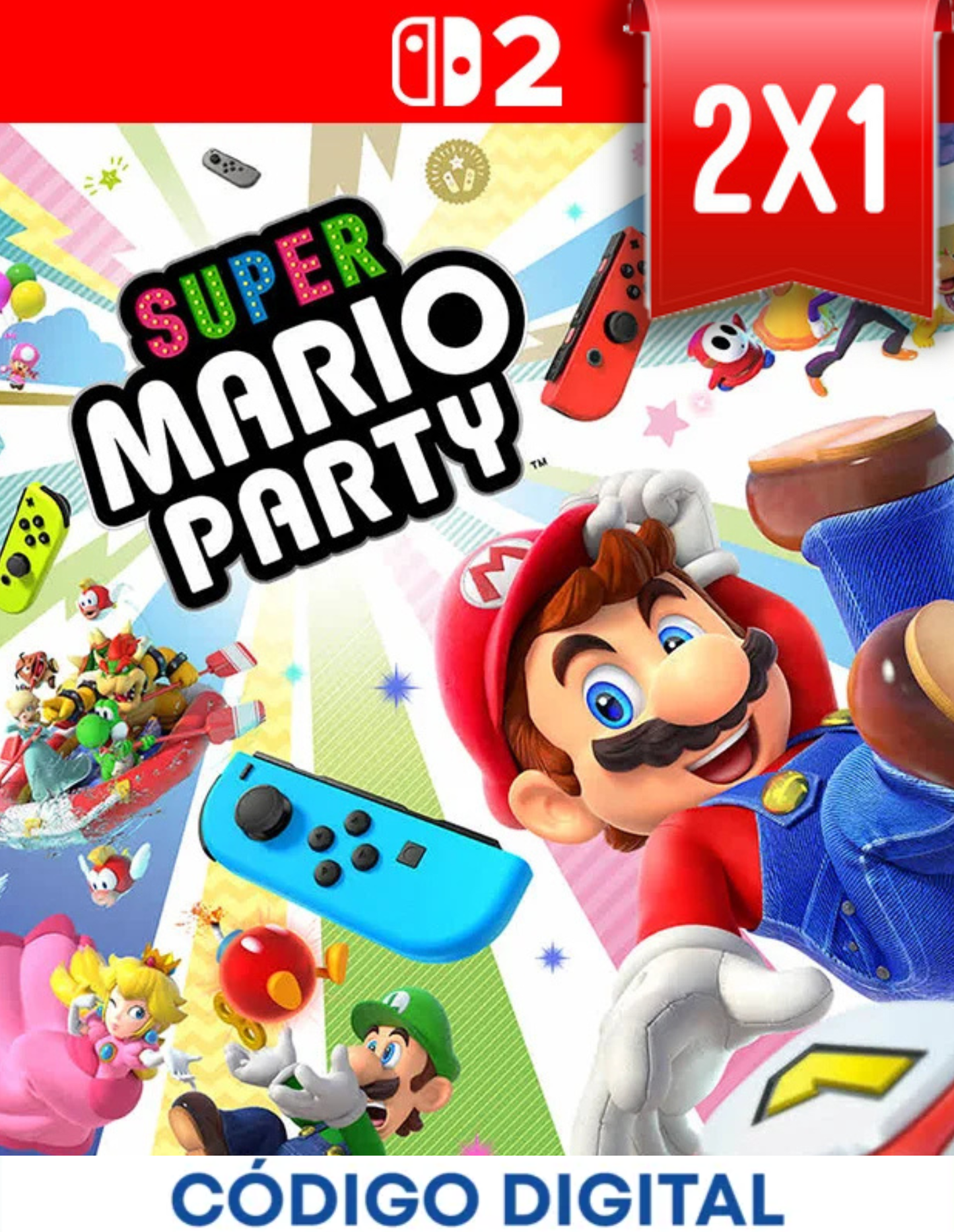 Super Mario Party Switch 2 [Codigo Digital]