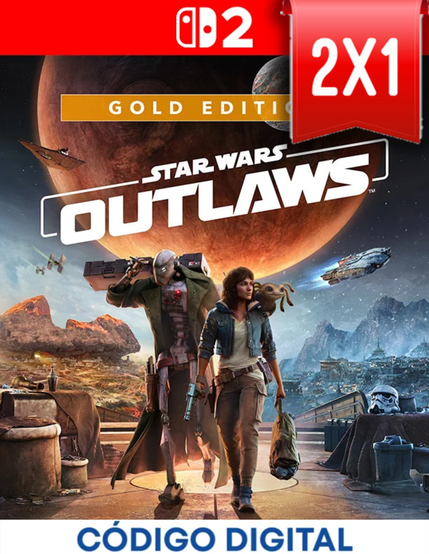 Star Wars Outlaws Switch 2 [Codigo Digital]