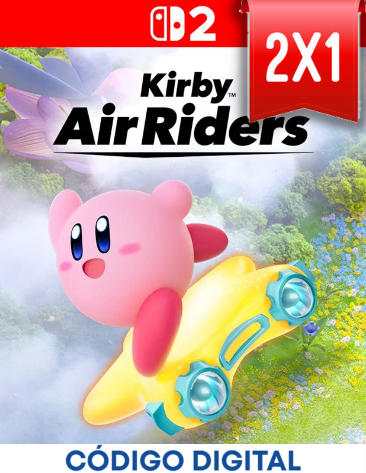 Kirby Air Riders Switch 2 [Codigo Digital]
